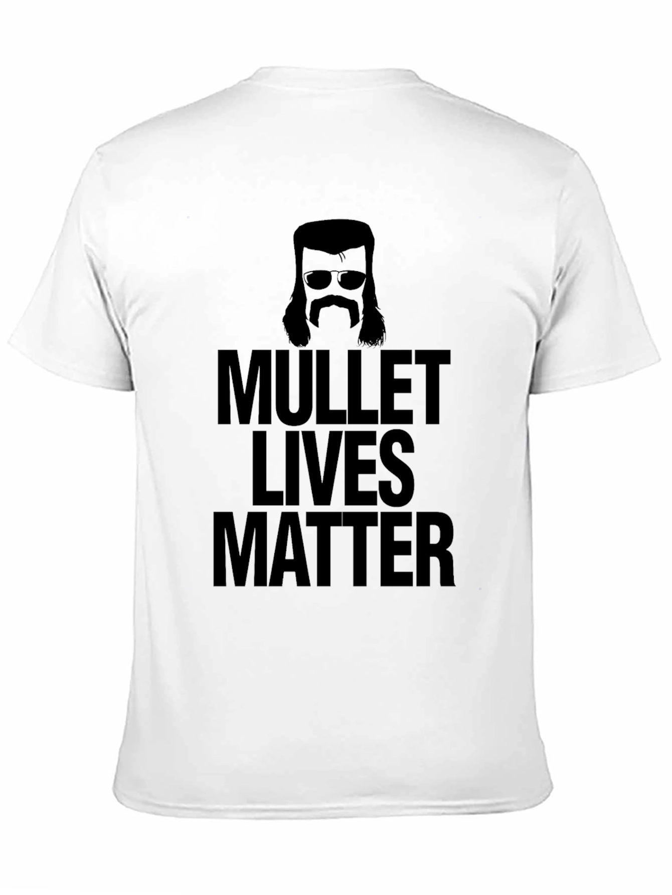 Mullet Lives Matter Graphic Tee - Black Humor