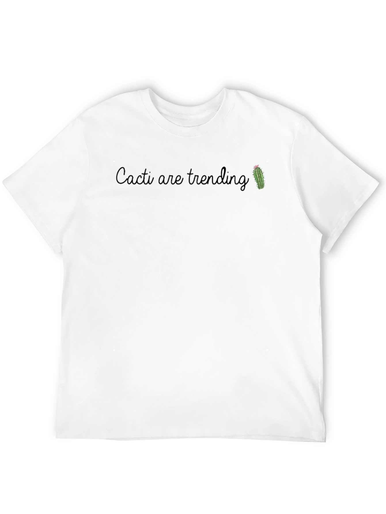 Cacti are Trending Tee - Trendy Graphic T-Shirt