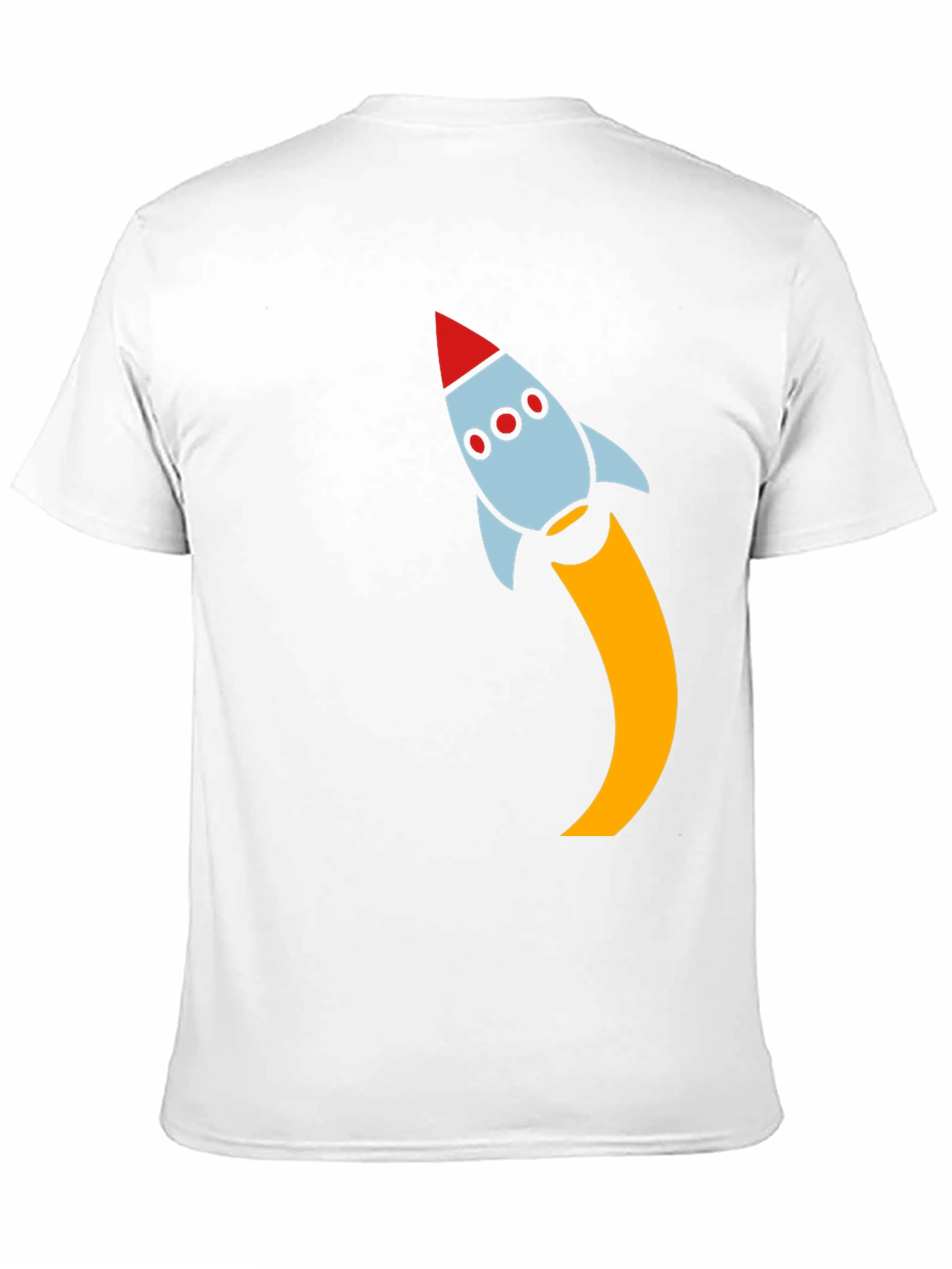 Rocket Launch Black T-Shirt - Blast Off in Style!