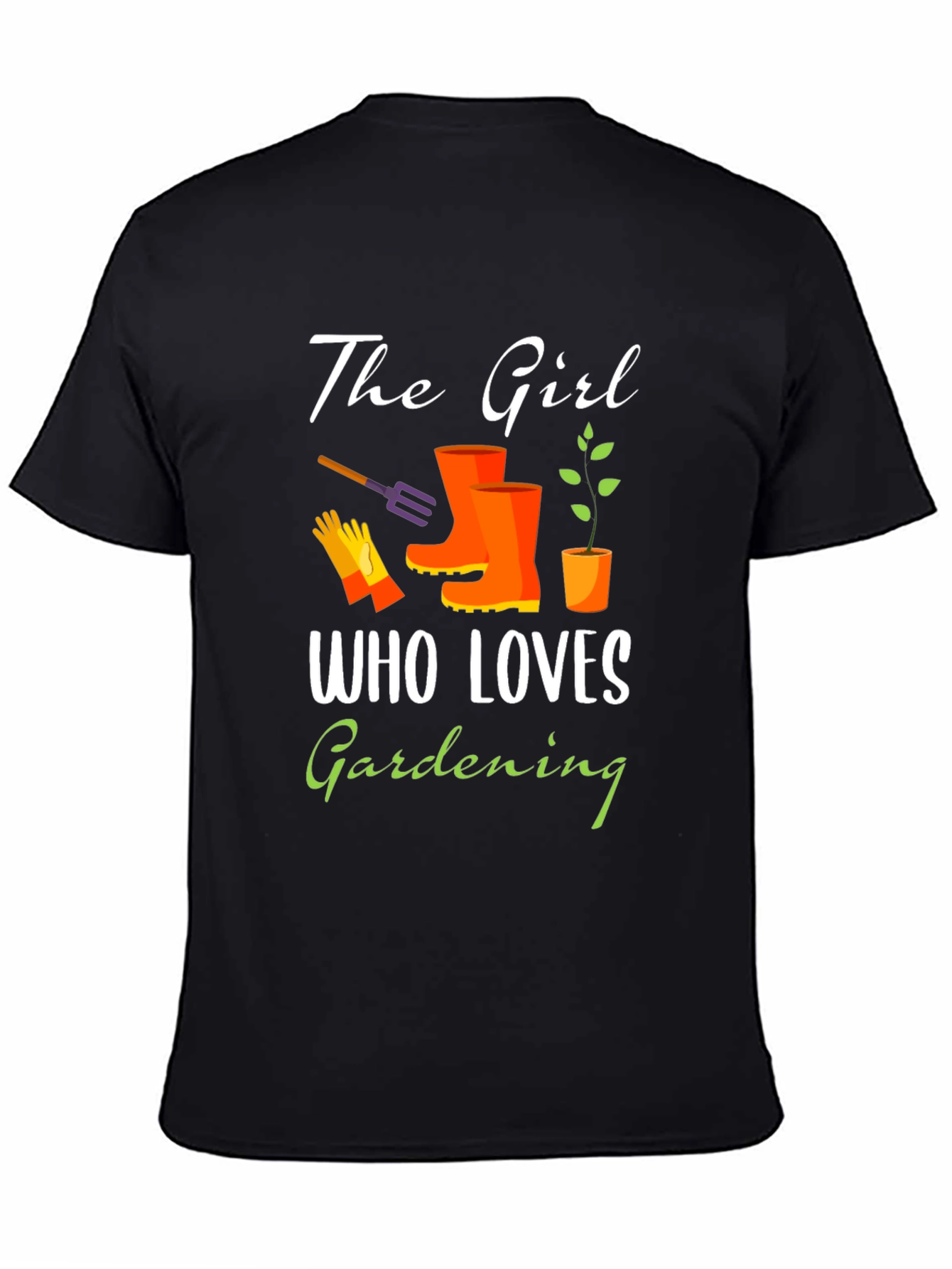 Gardening Lover Tee - The Girl Who Loves Gardening