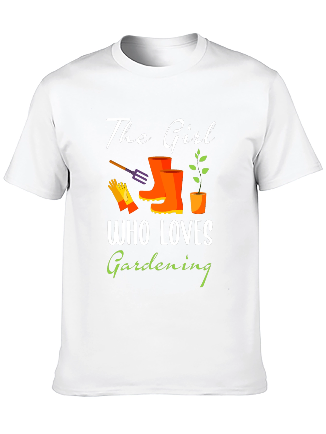 Gardening Lover Tee - The Girl Who Loves Gardening