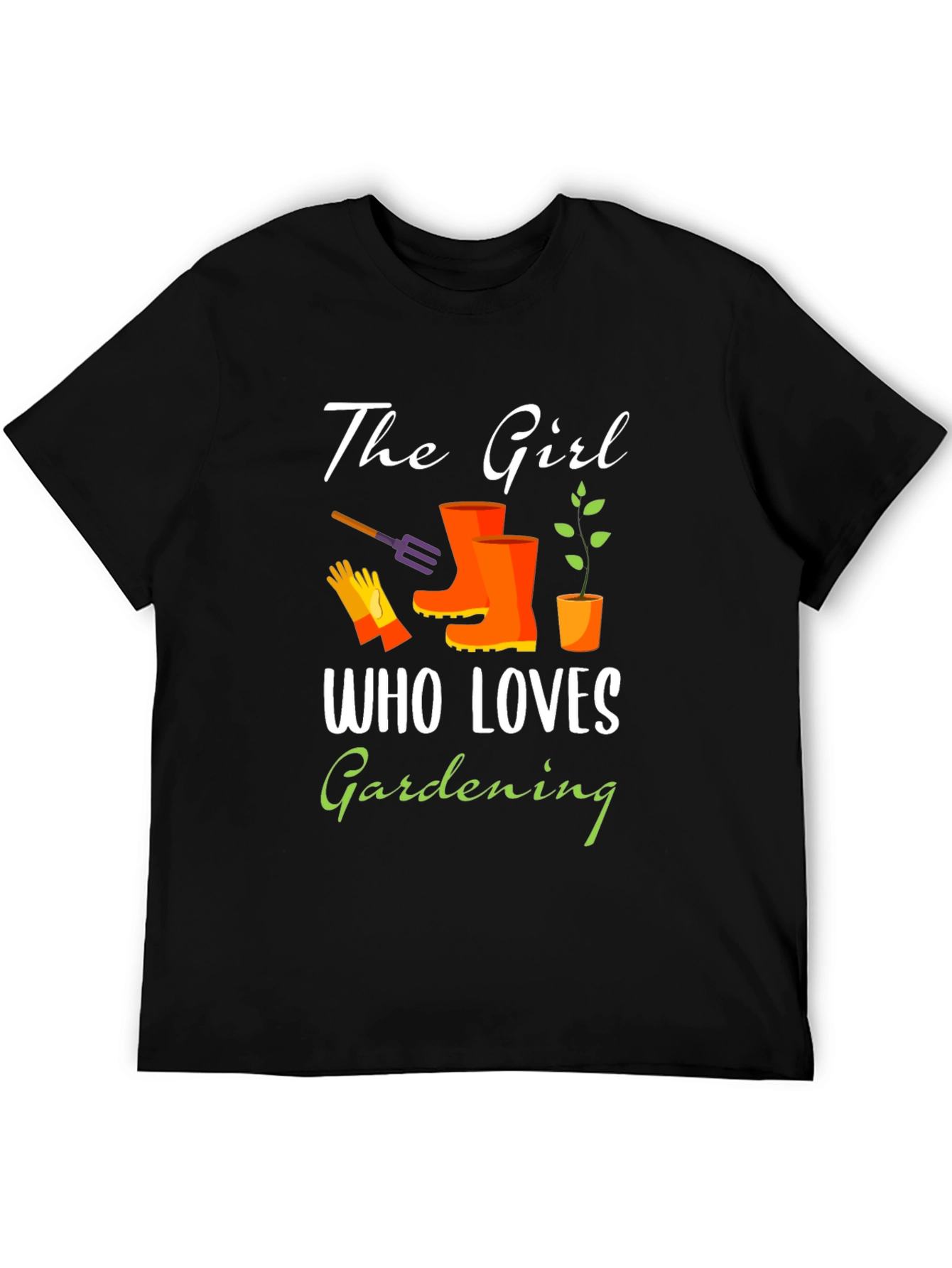 Gardening Lover Tee - The Girl Who Loves Gardening