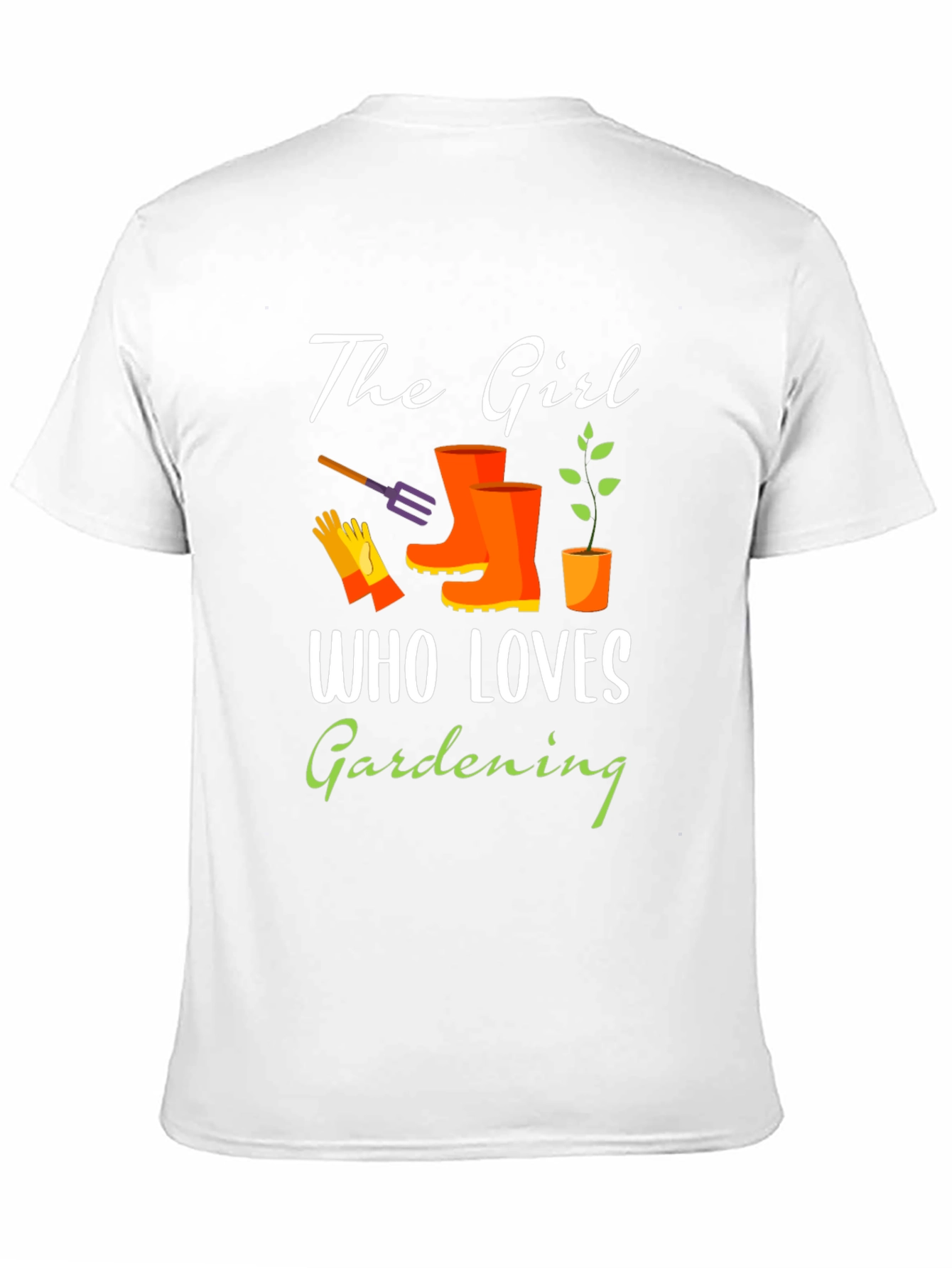 Gardening Lover Tee - The Girl Who Loves Gardening