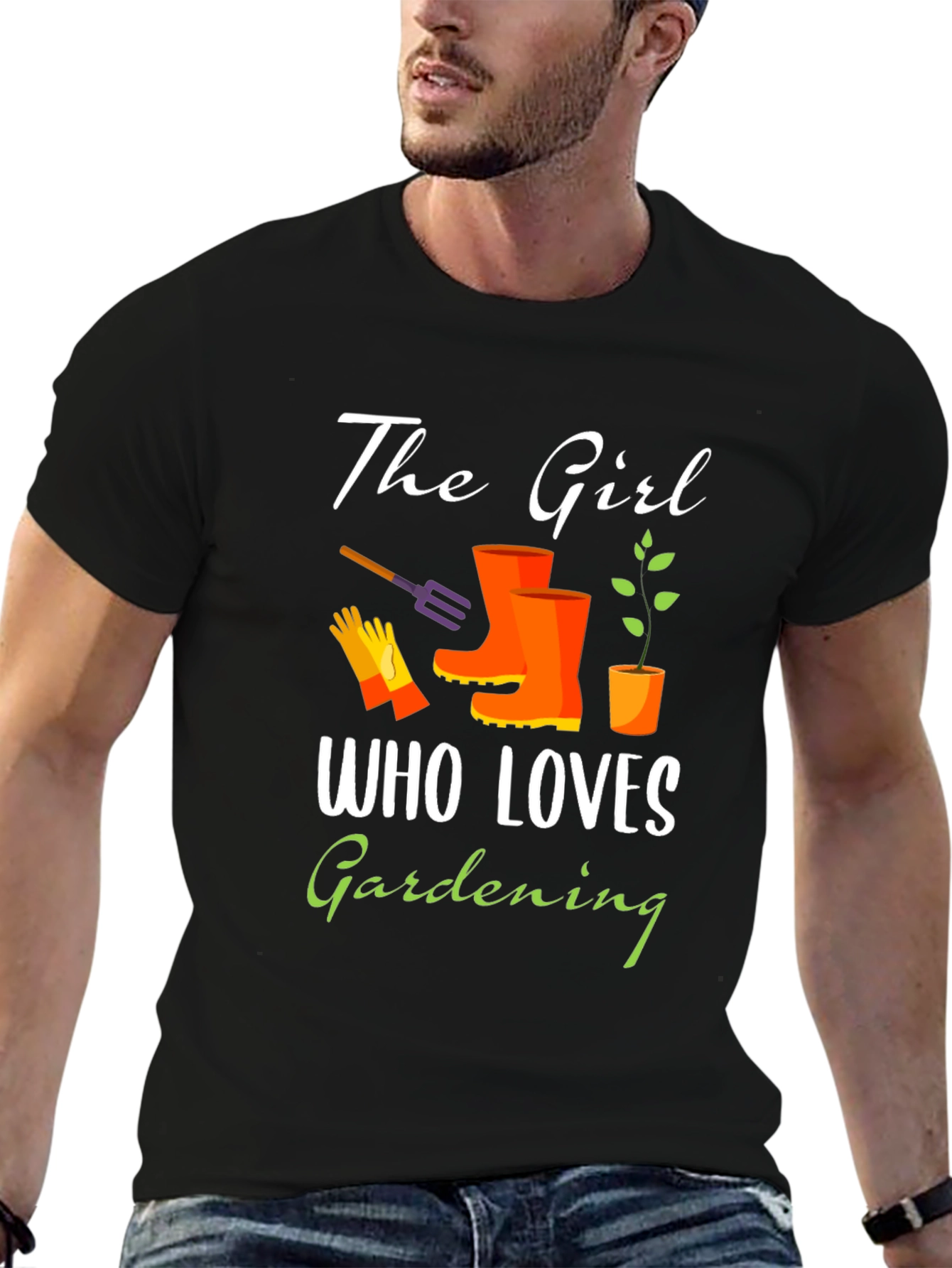 Gardening Lover Tee - The Girl Who Loves Gardening