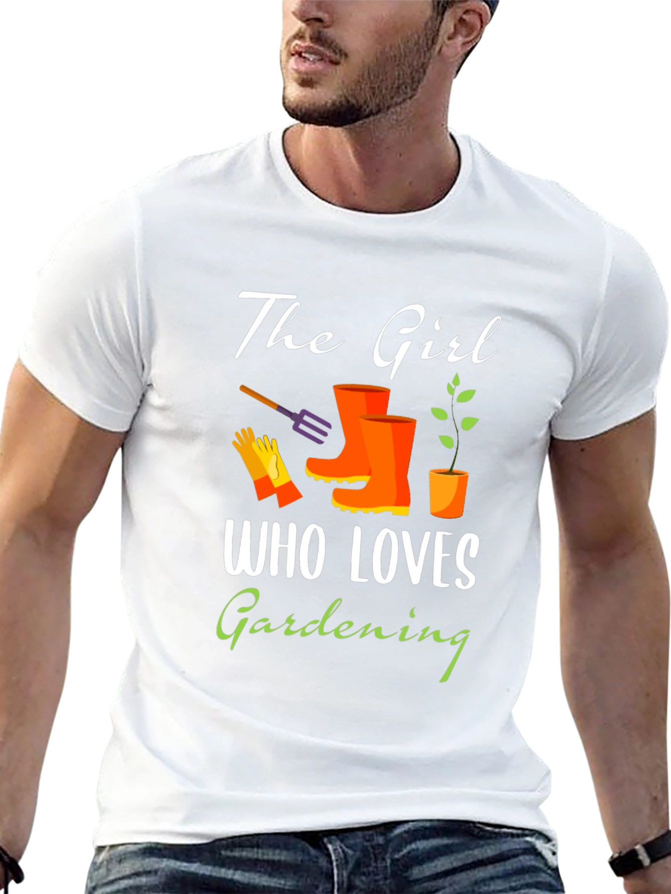 Gardening Lover Tee - The Girl Who Loves Gardening