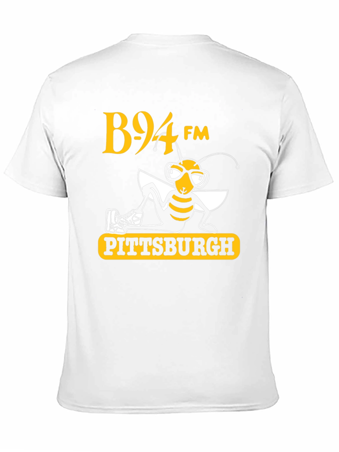 B94 FM Pittsburgh Bee T-Shirt Black