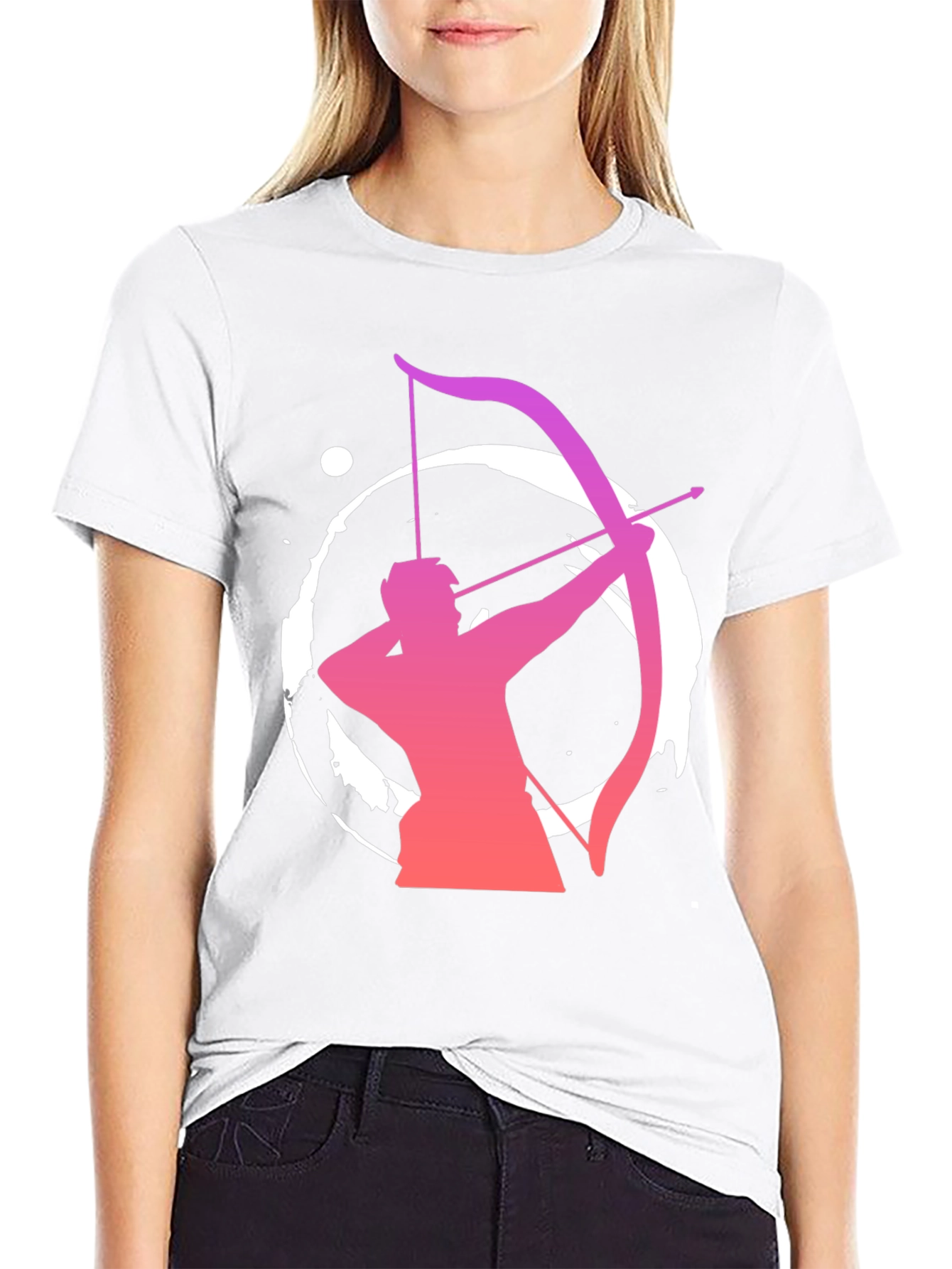 Sagittarius Graphic Tee - Archer Constellation Shirt