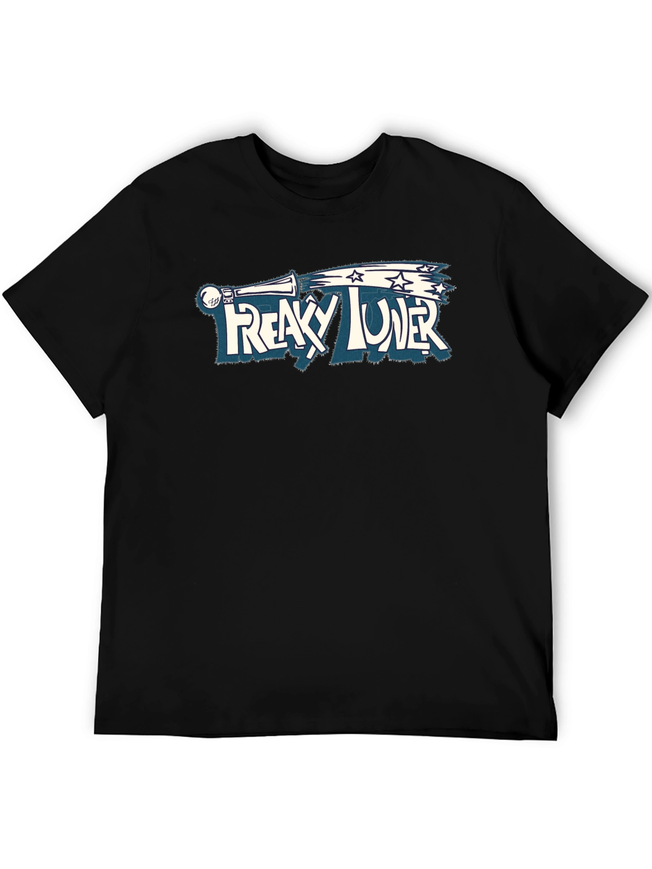 Freaky Tuner Graphic Black T-Shirt