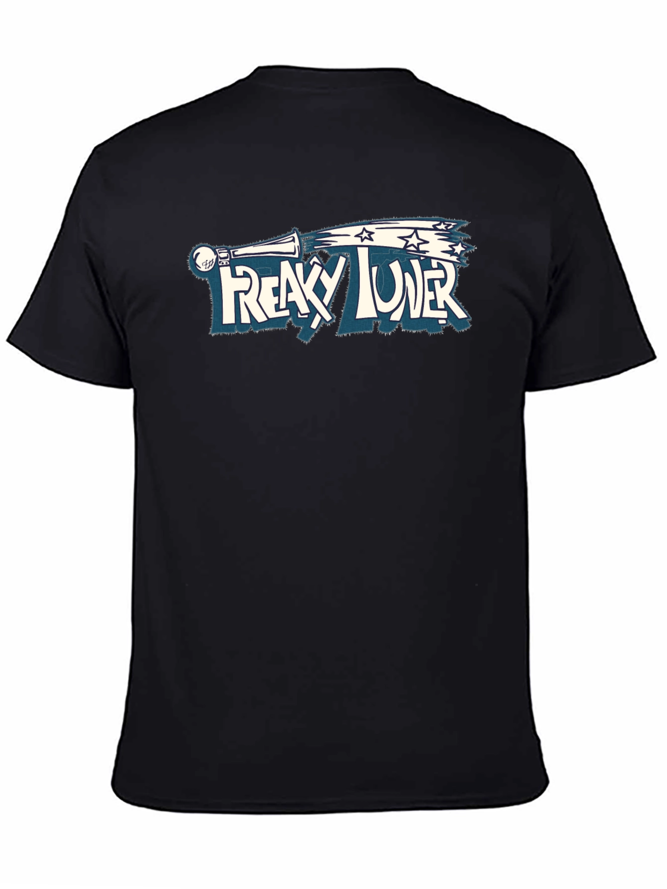 Freaky Tuner Graphic Black T-Shirt