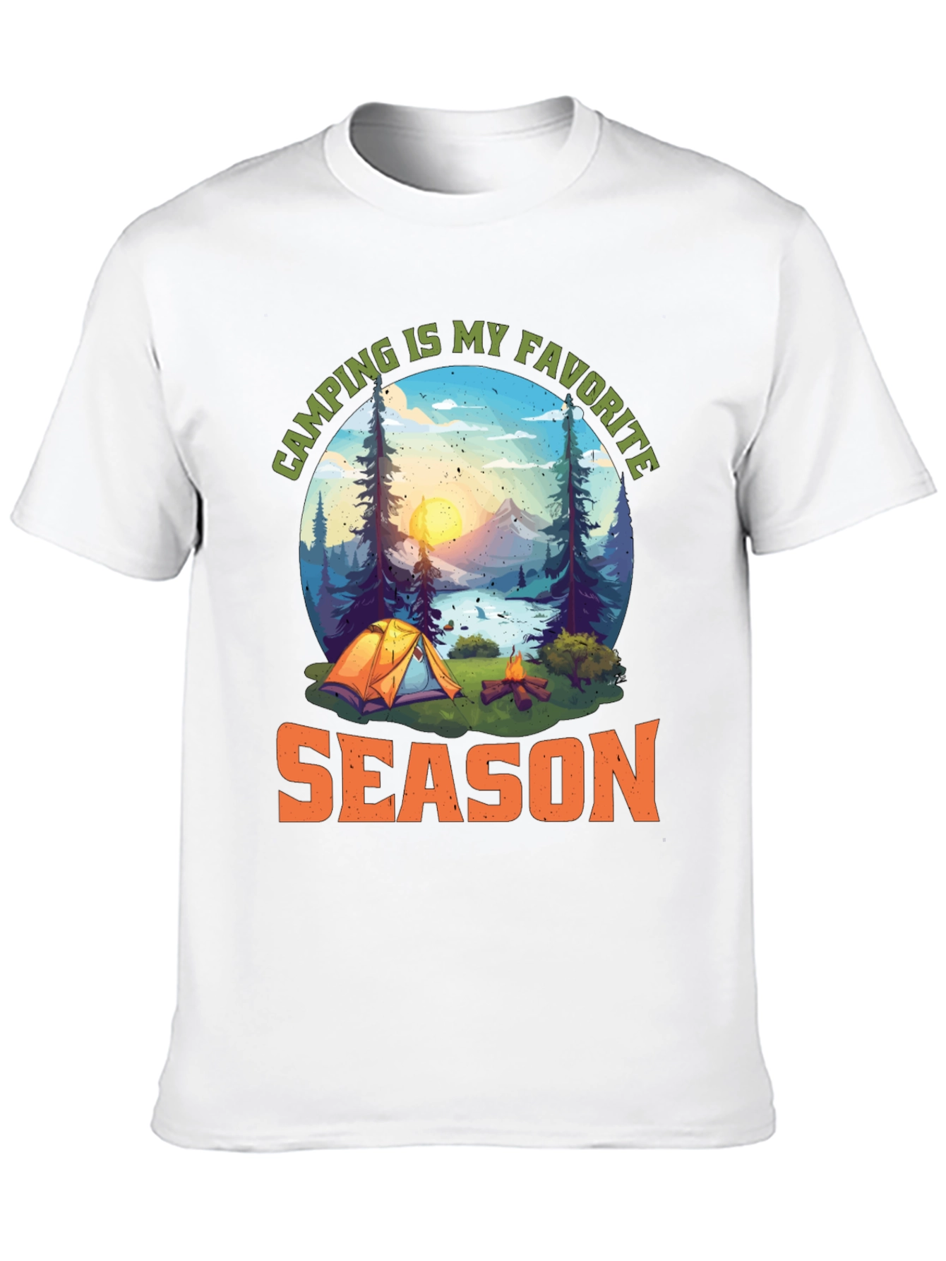 Camping Is My Favorite Season T-Shirt