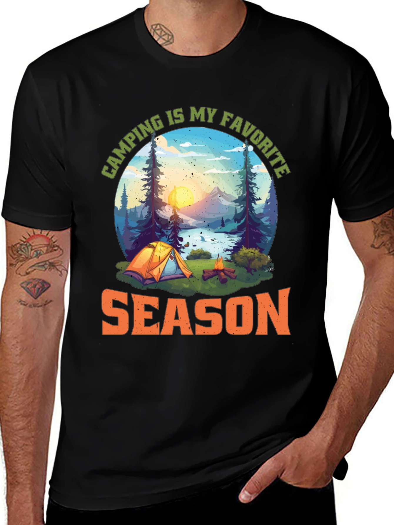 Camping Is My Favorite Season T-Shirt