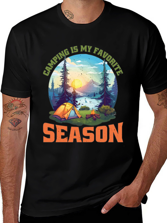 Camping Is My Favorite Season T-Shirt