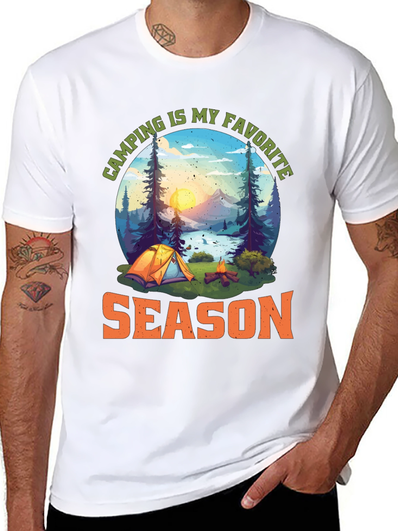 Camping Is My Favorite Season T-Shirt