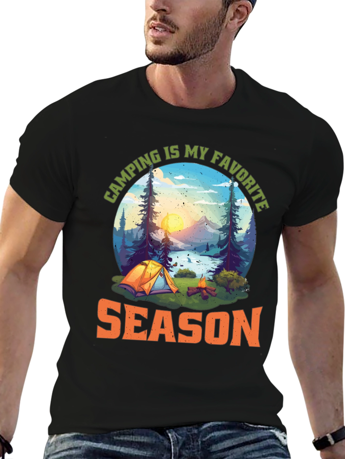 Camping Is My Favorite Season T-Shirt