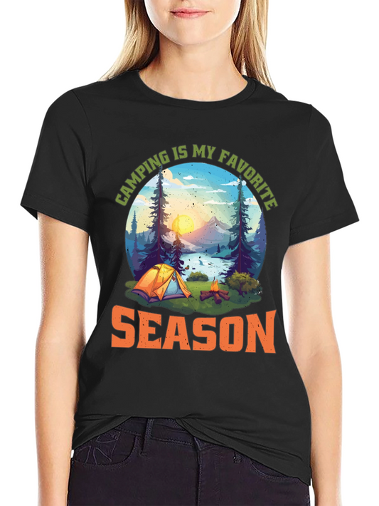 Camping Is My Favorite Season T-Shirt