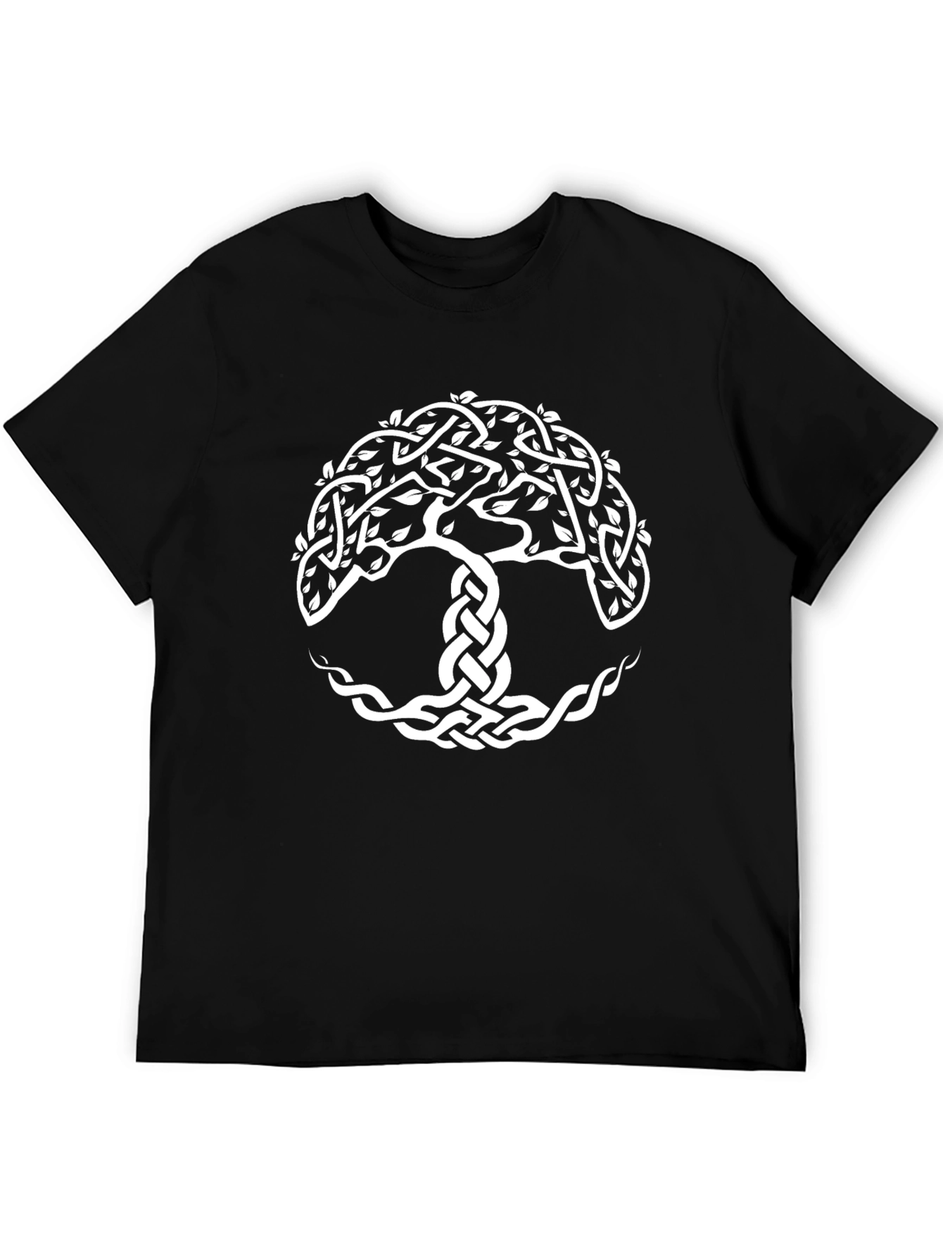 Celtic Tree of Life Black T-Shirt