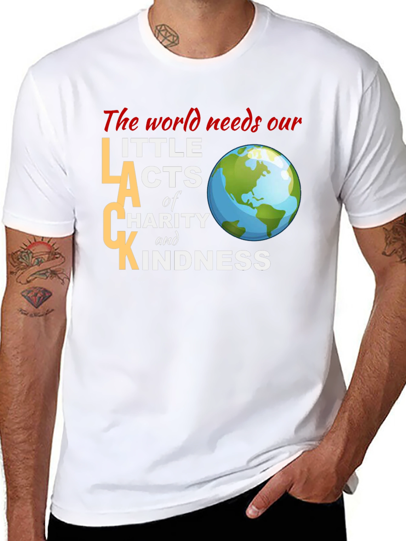 Kindness World Graphic T-Shirt