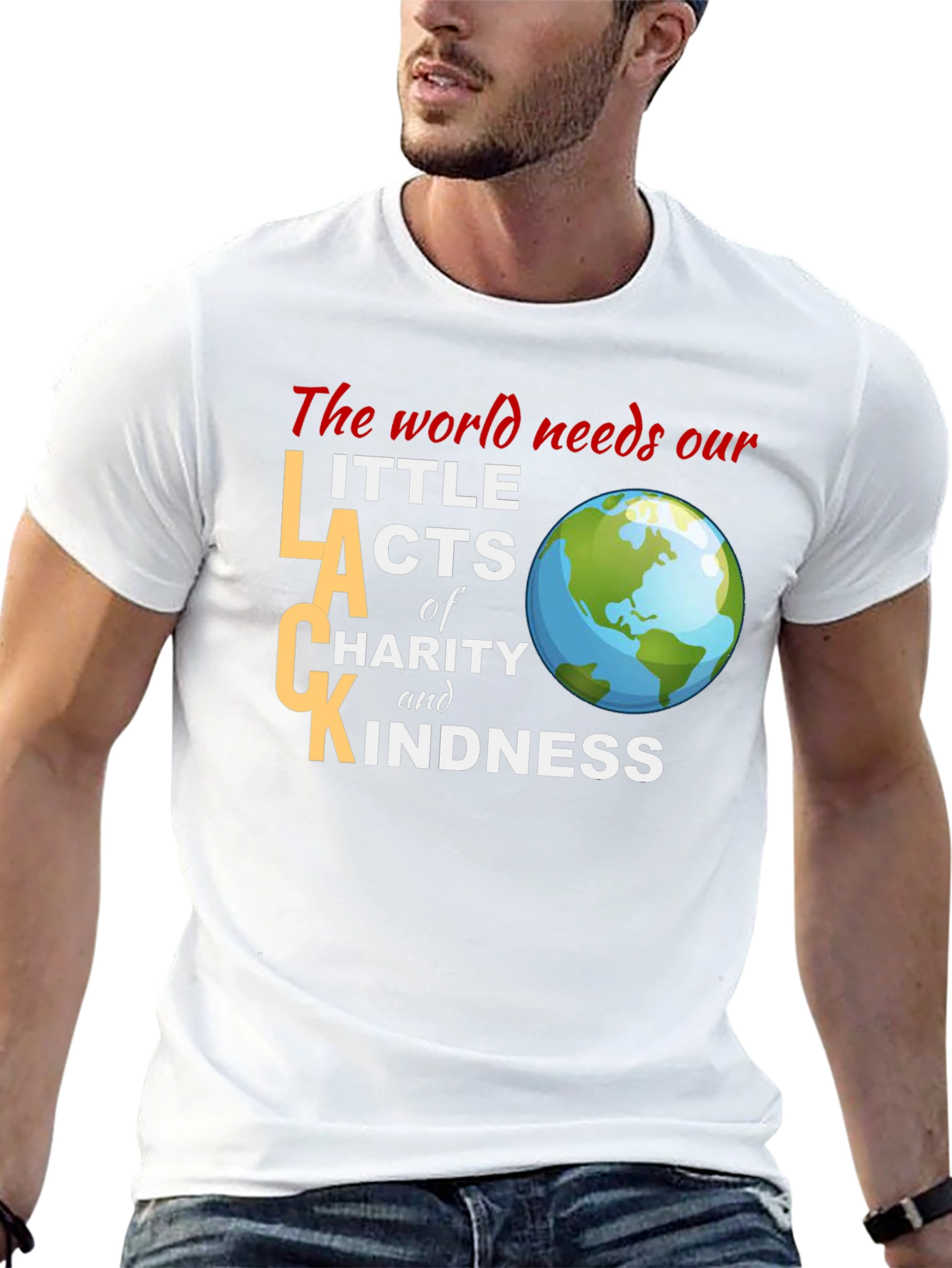 Kindness World Graphic T-Shirt