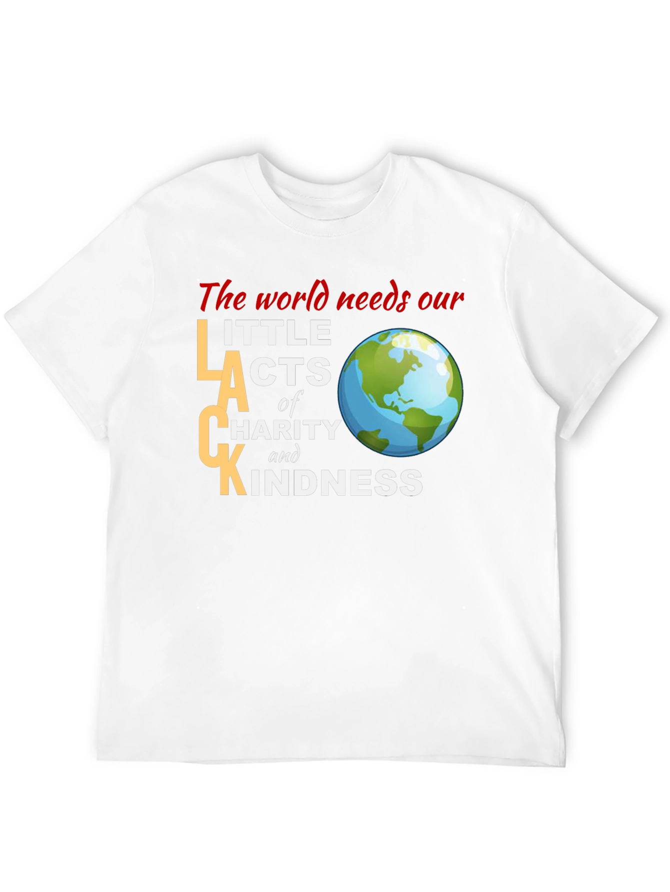 Kindness World Graphic T-Shirt