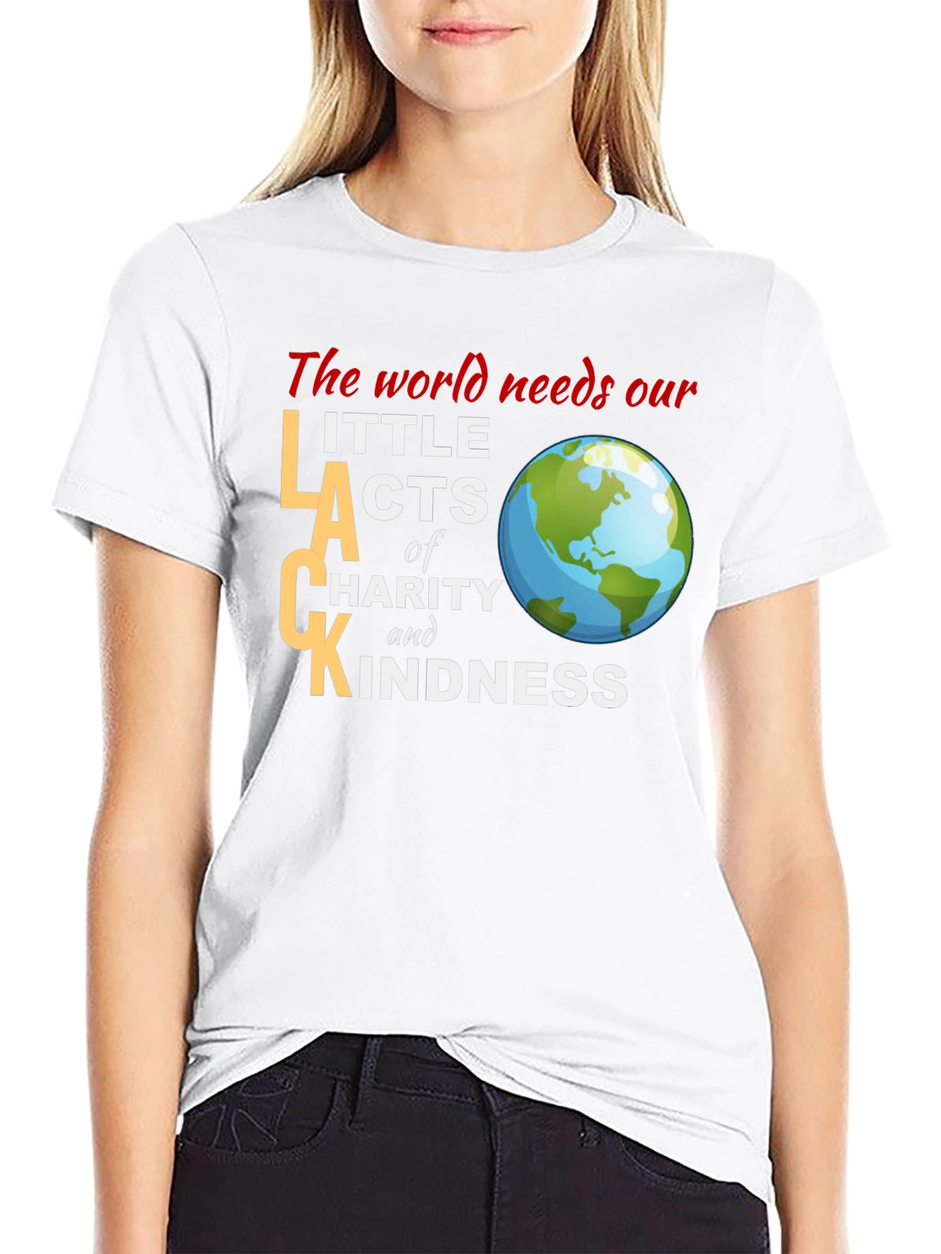 Kindness World Graphic T-Shirt
