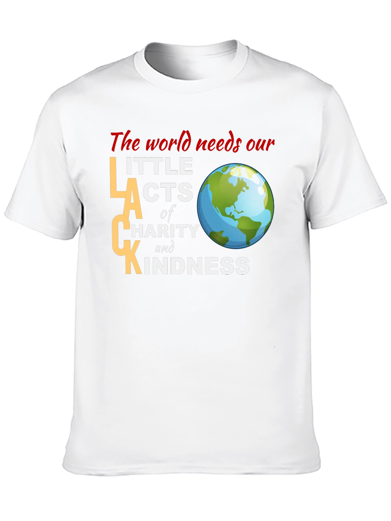 Kindness World Graphic T-Shirt