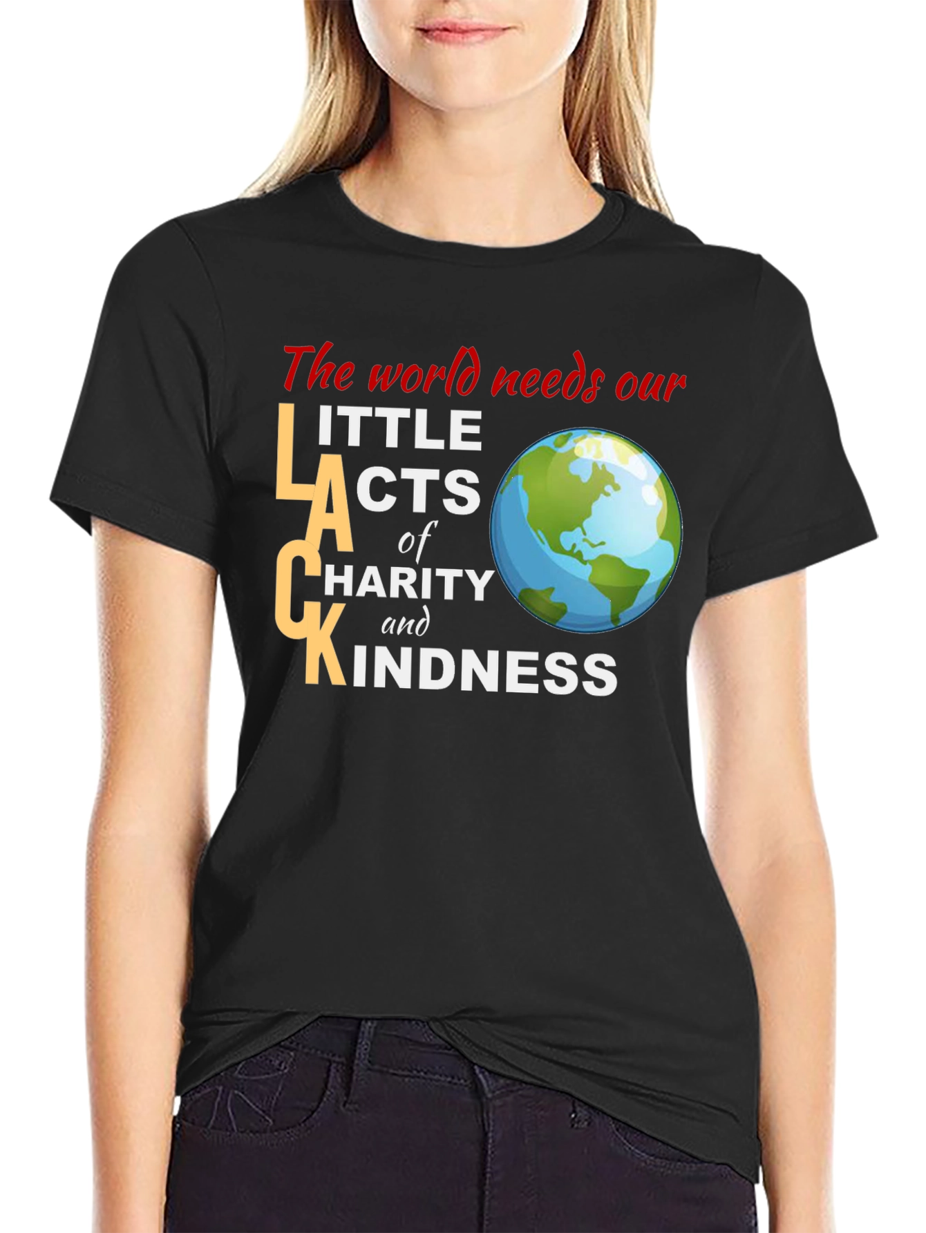 Kindness World Graphic T-Shirt