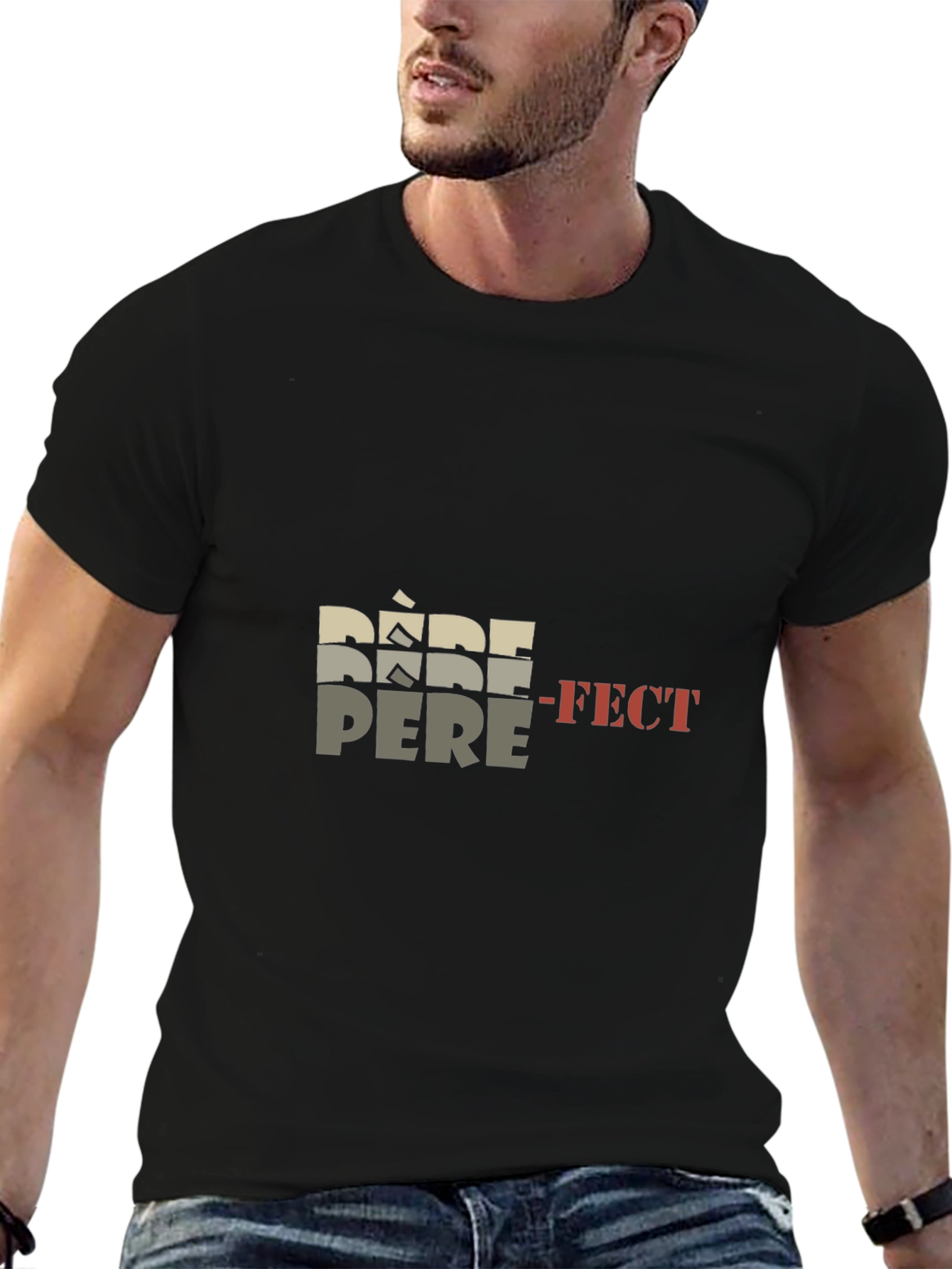 Perfect Dad Graphic T-Shirt Fathers Day Gift