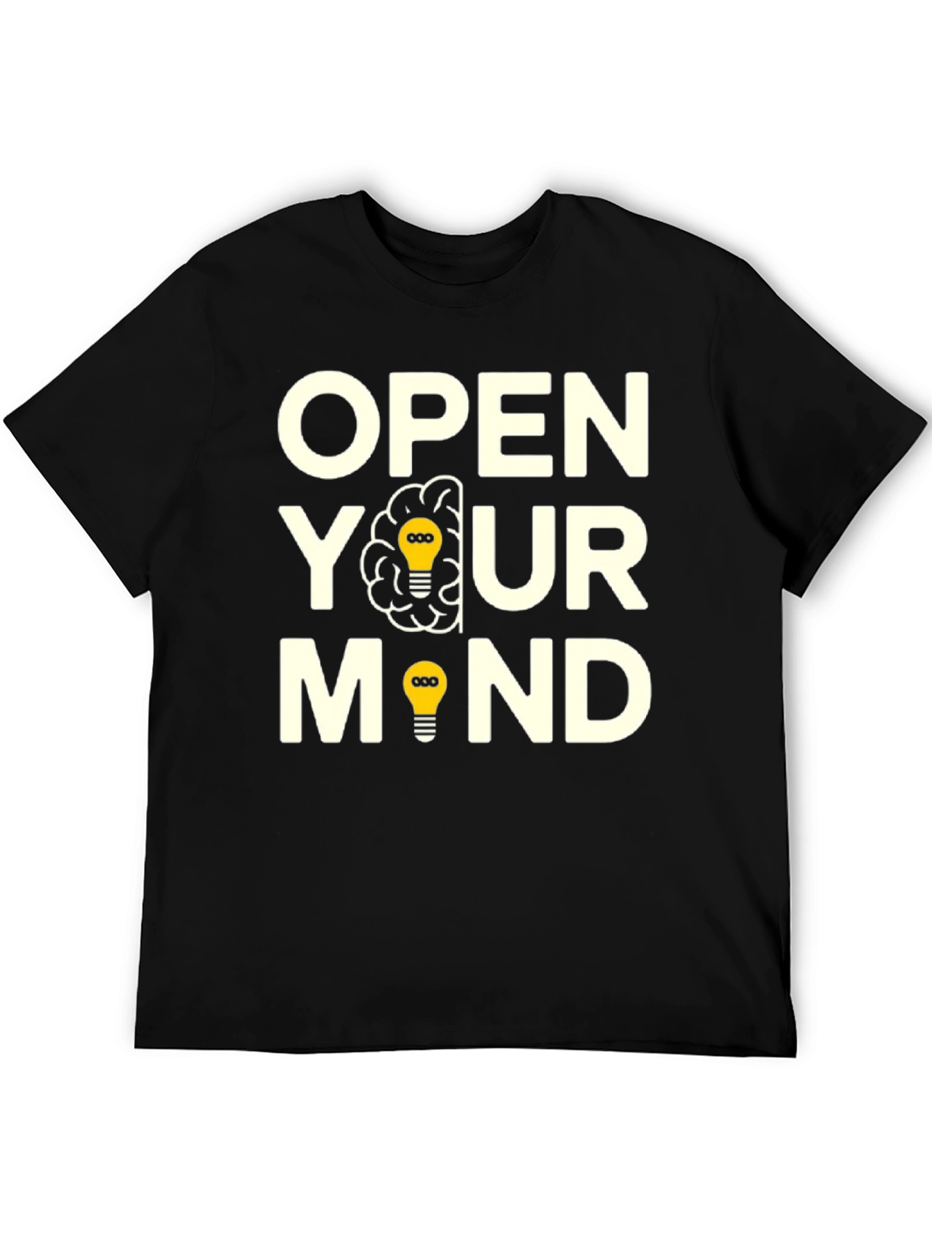 Open Your Mind Graphic T-Shirt - Creative Thinking Tee