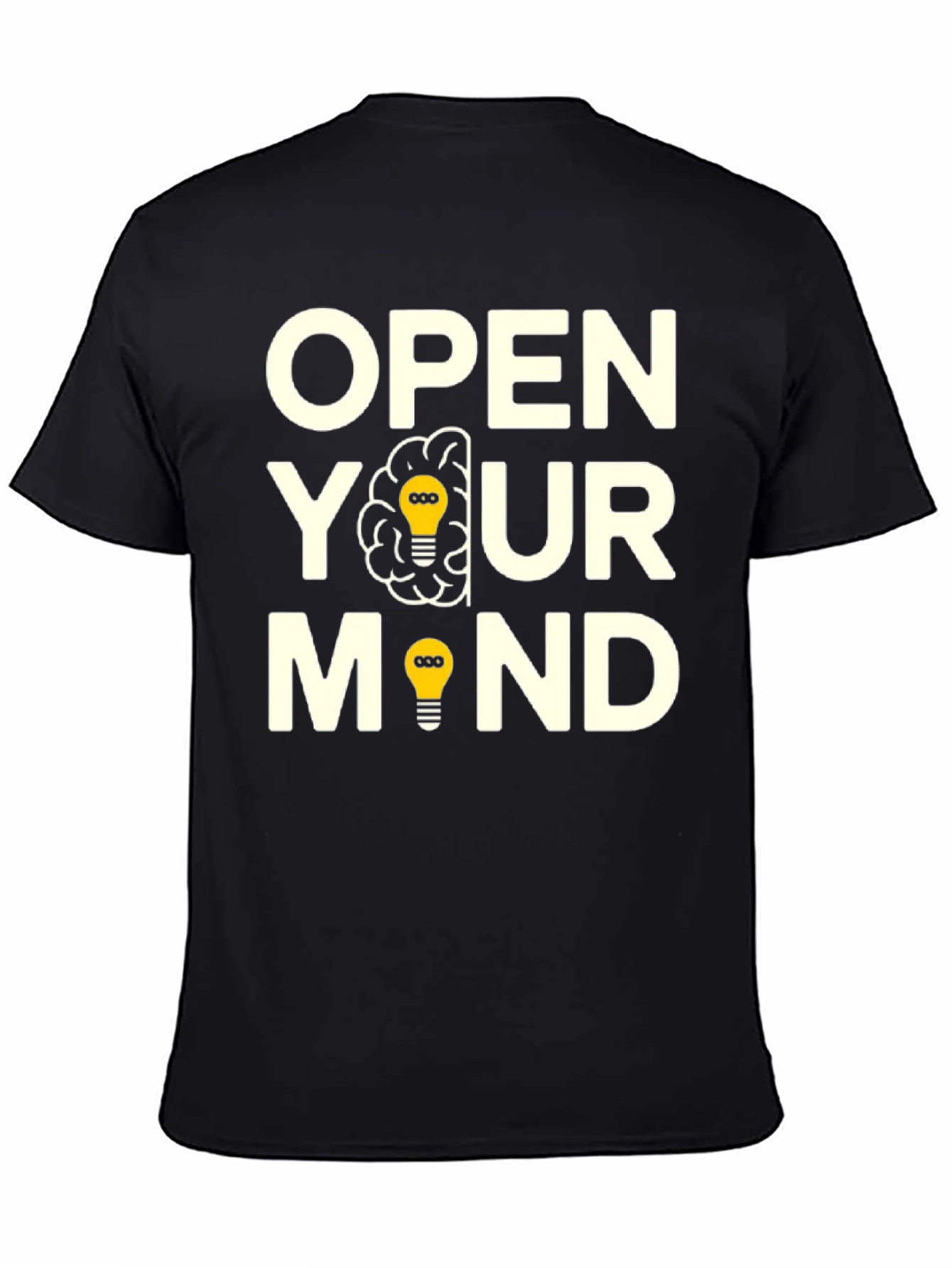 Open Your Mind Graphic T-Shirt - Creative Thinking Tee