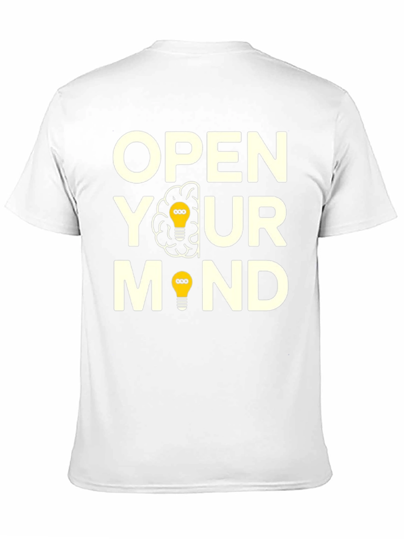 Open Your Mind Graphic T-Shirt - Creative Thinking Tee
