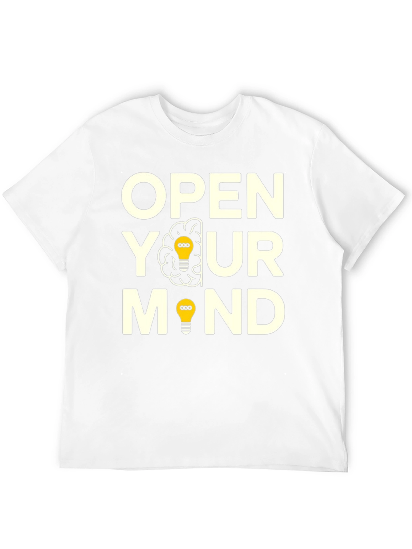 Open Your Mind Graphic T-Shirt - Creative Thinking Tee