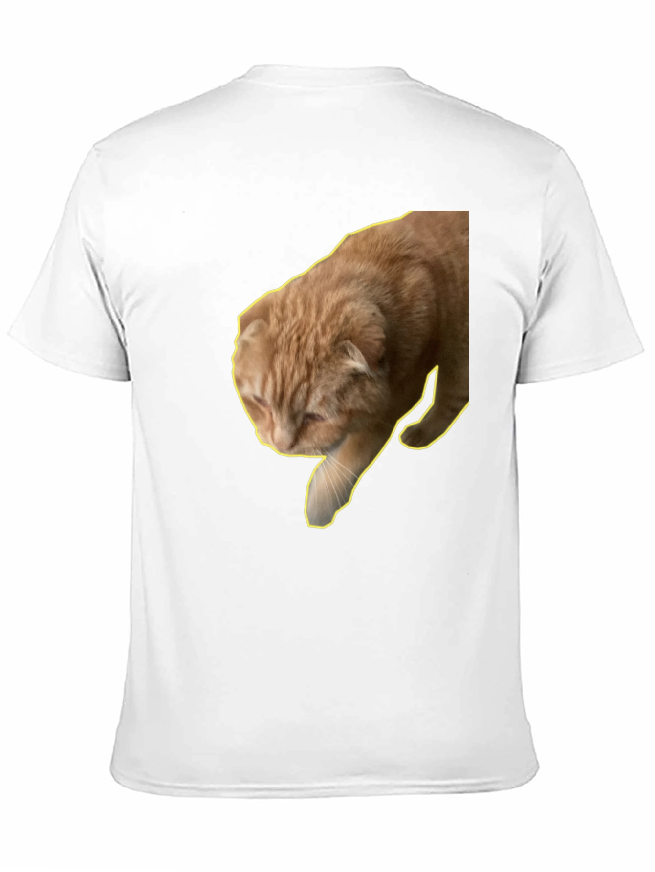 Cat Graphic T-Shirt - Unisex Black Tee