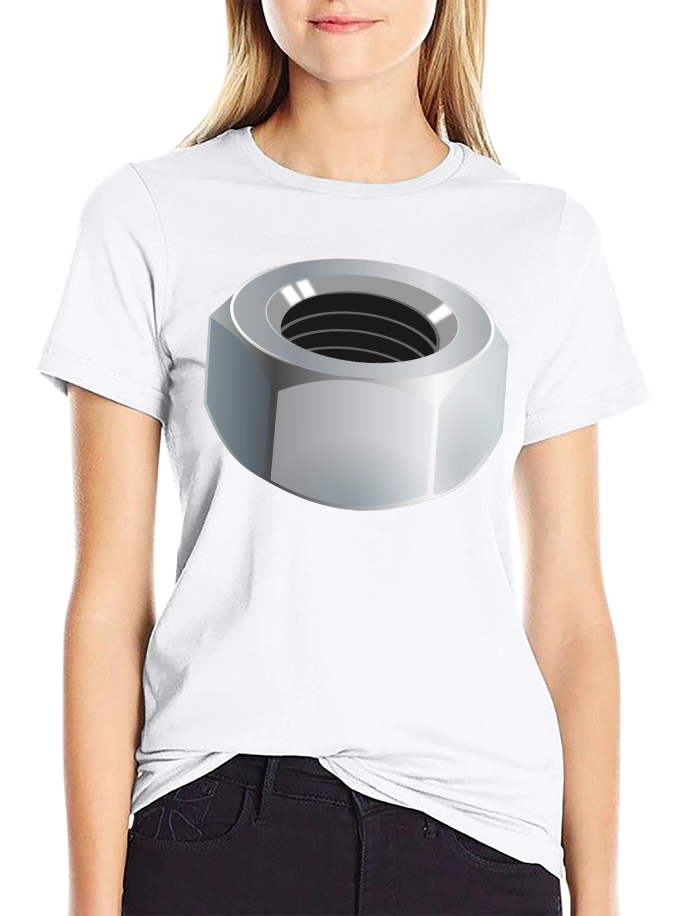 Nut Graphic T-Shirt - Unisex Black Tee