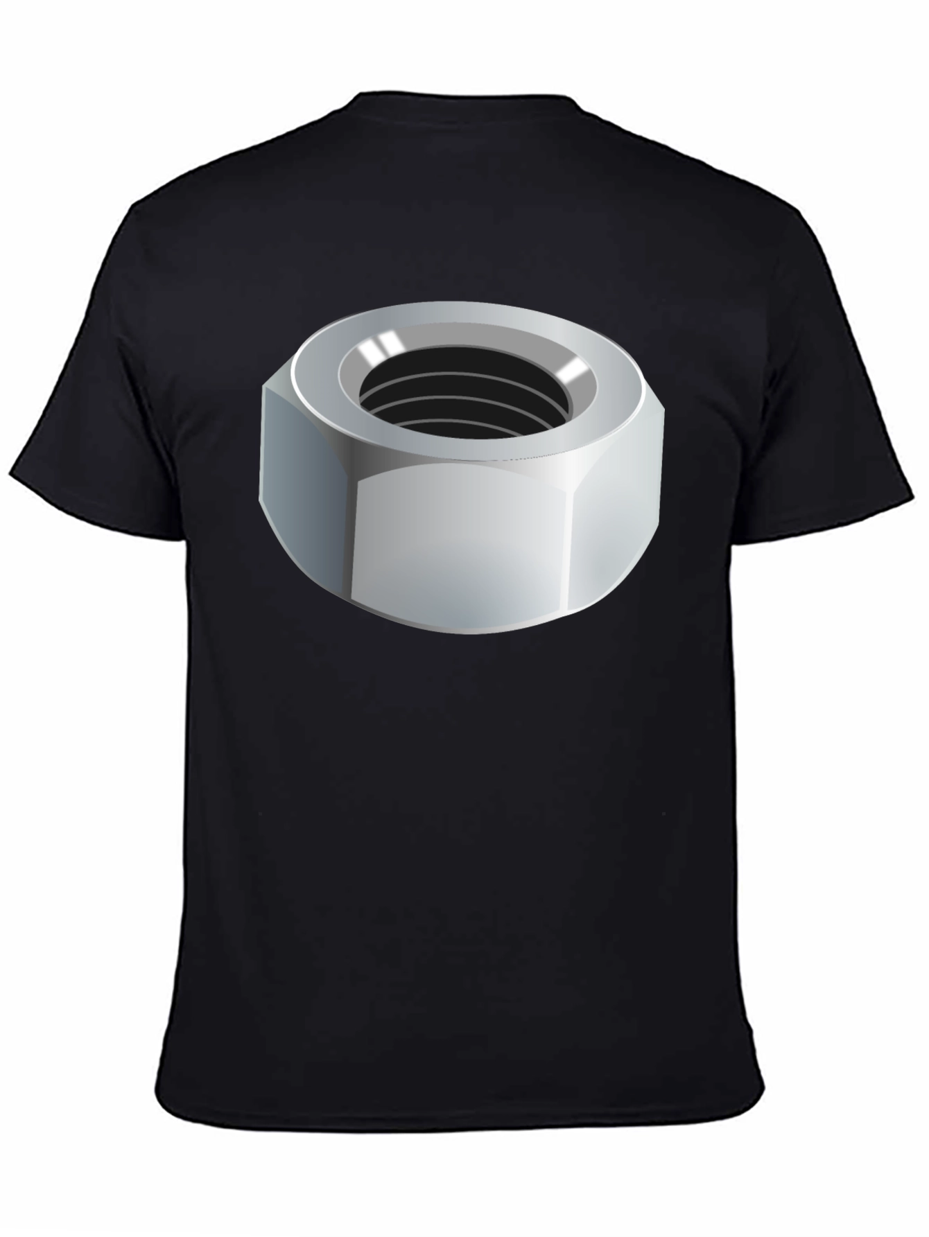 Nut Graphic T-Shirt - Unisex Black Tee
