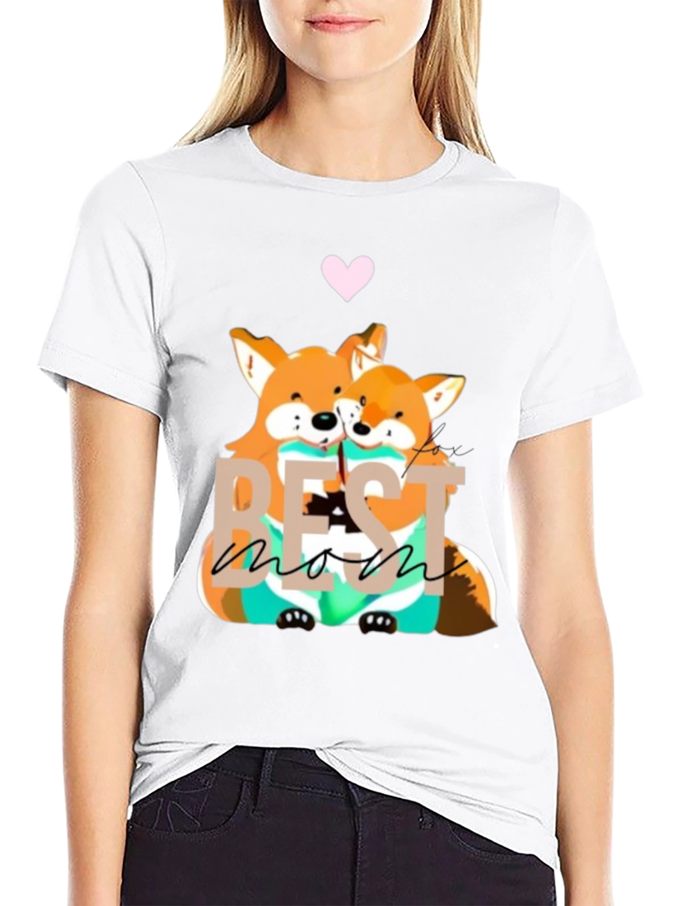 Best Mom Ever Fox T-Shirt
