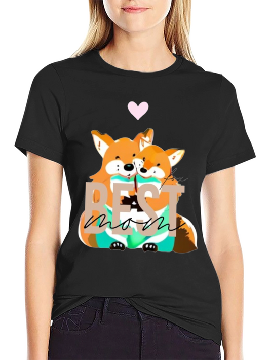 Best Mom Ever Fox T-Shirt