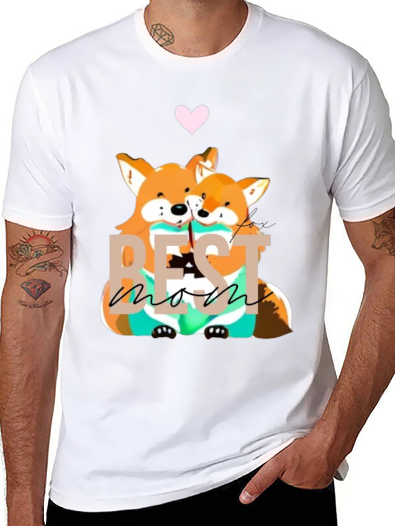 Best Mom Ever Fox T-Shirt