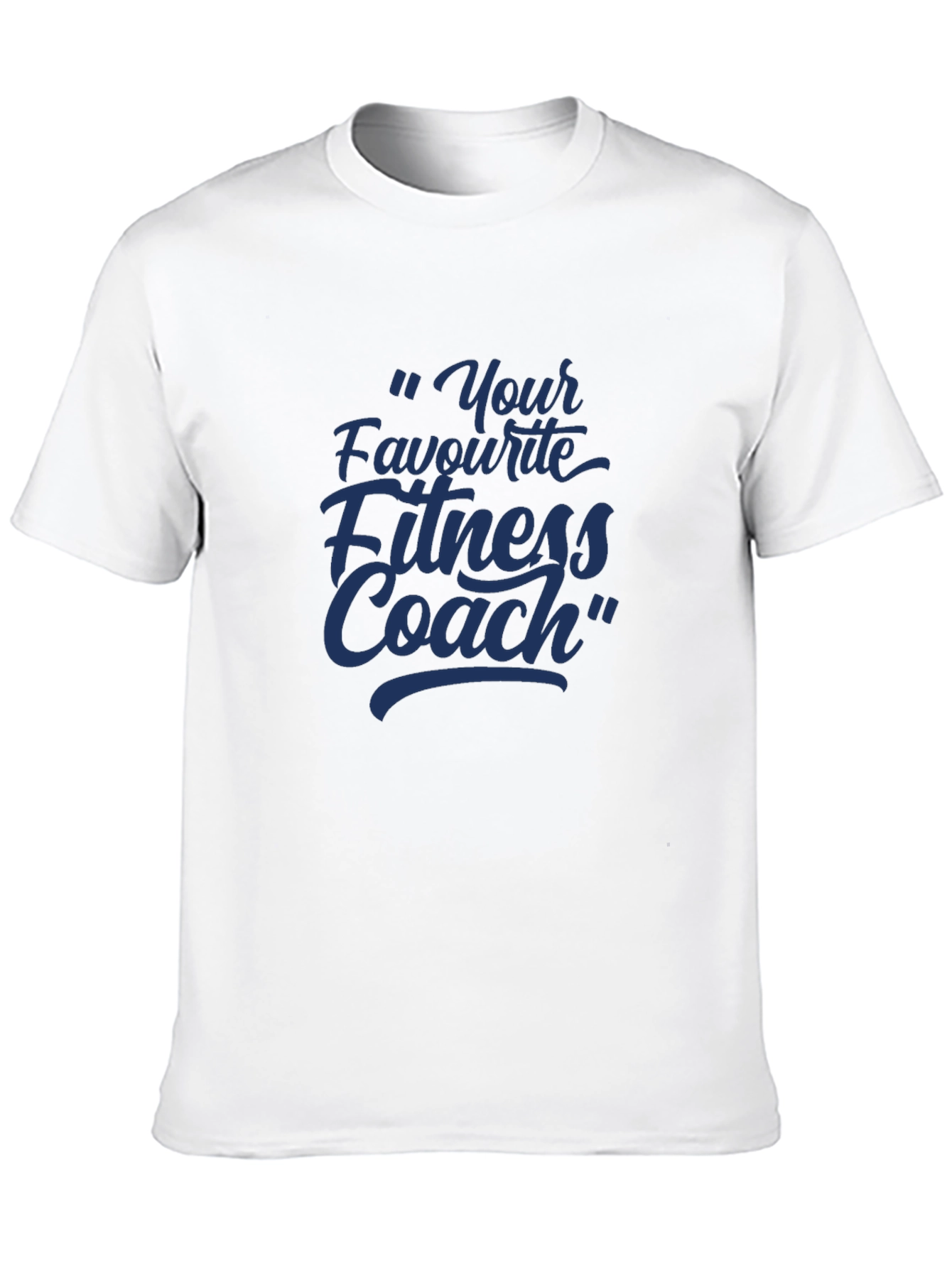 Your Favourite Fitness Coach Black T-Shirt