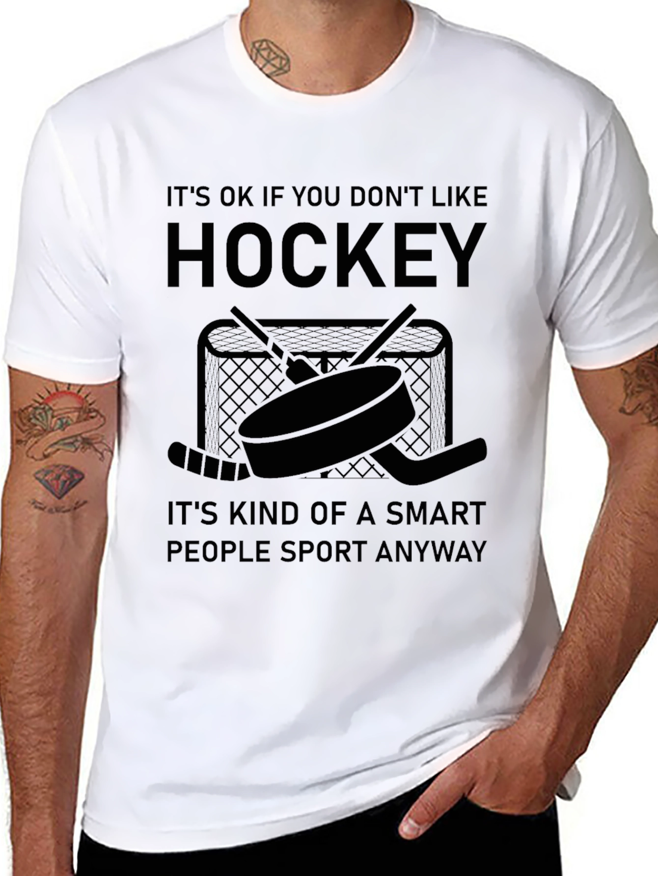 Hockey Smart People Sport T-Shirt