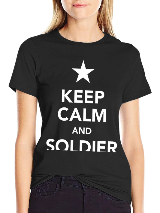 Keep Calm and Soldier T-Shirt