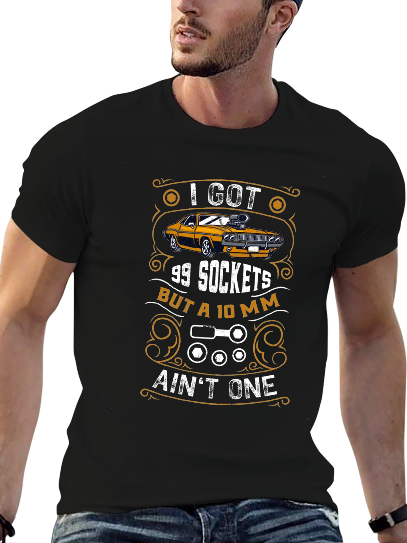 I Got 99 Sockets Funny Mechanic Car T-Shirt