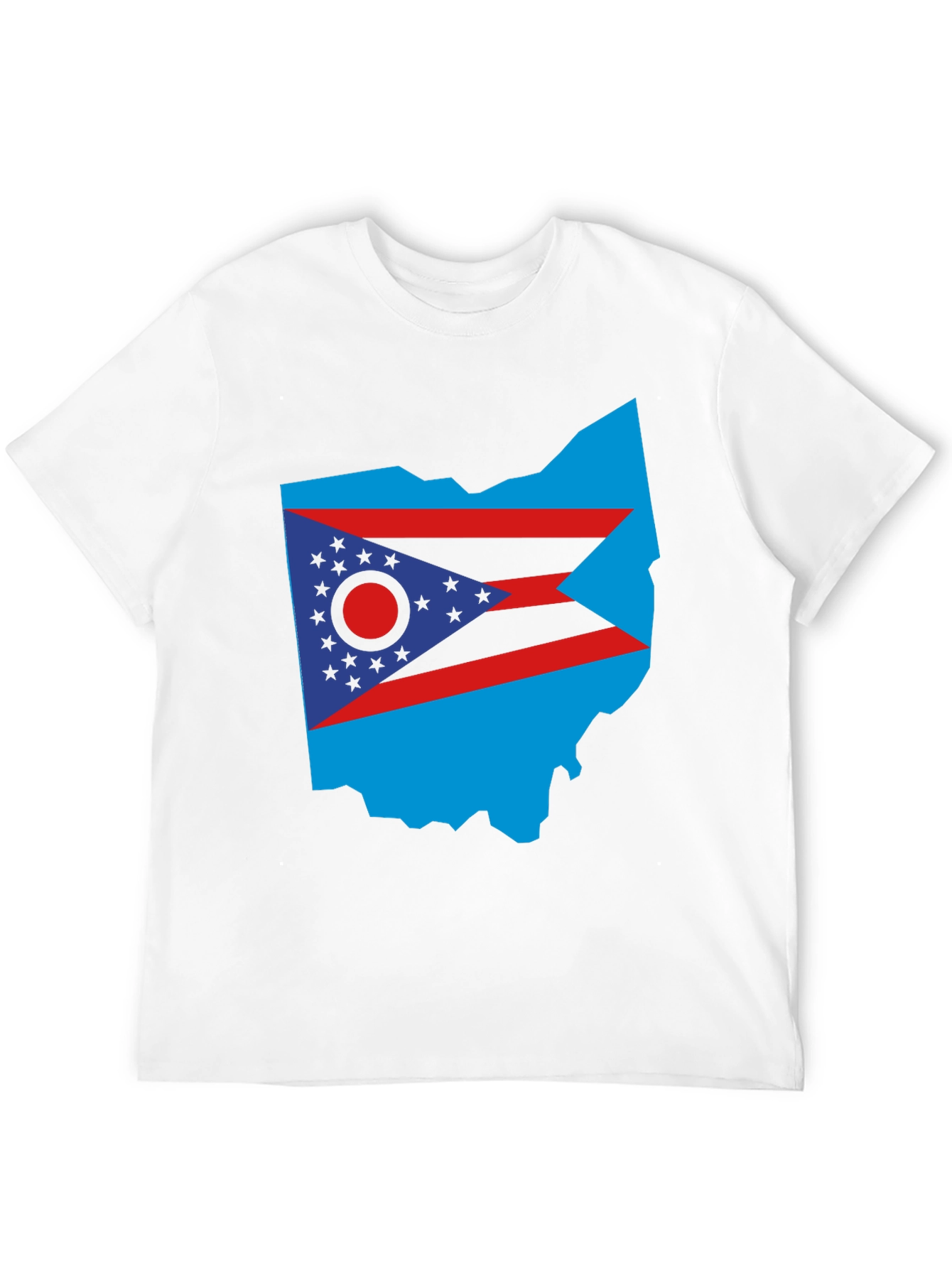 Ohio State Flag T-Shirt - Bold Patriotic Style
