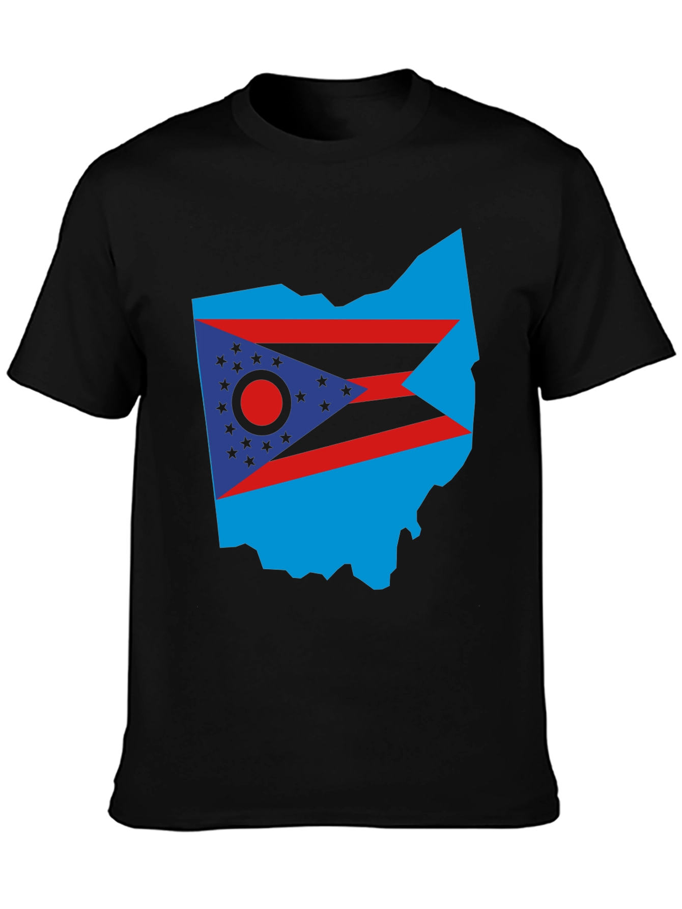 Ohio State Flag T-Shirt - Bold Patriotic Style