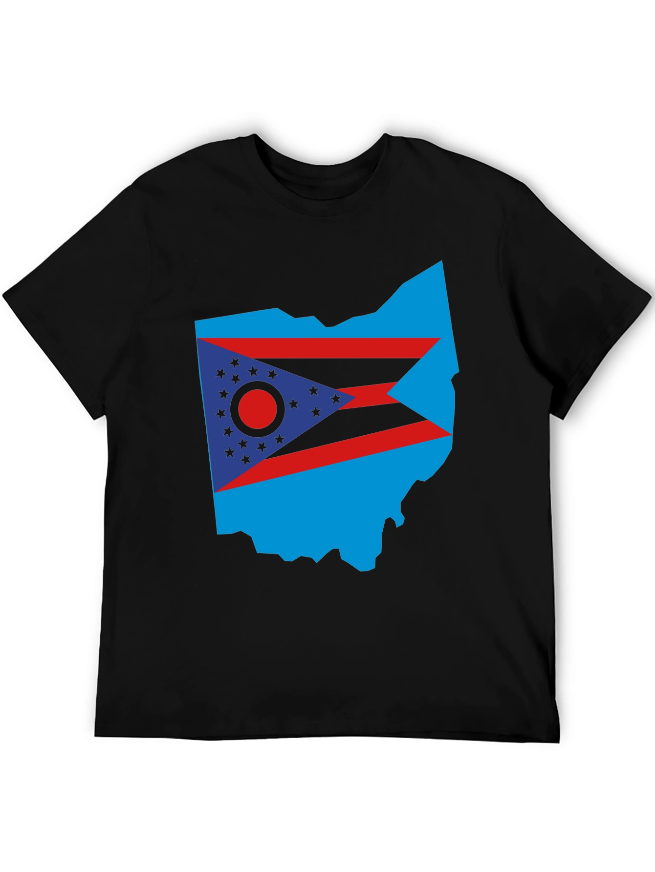 Ohio State Flag T-Shirt - Bold Patriotic Style