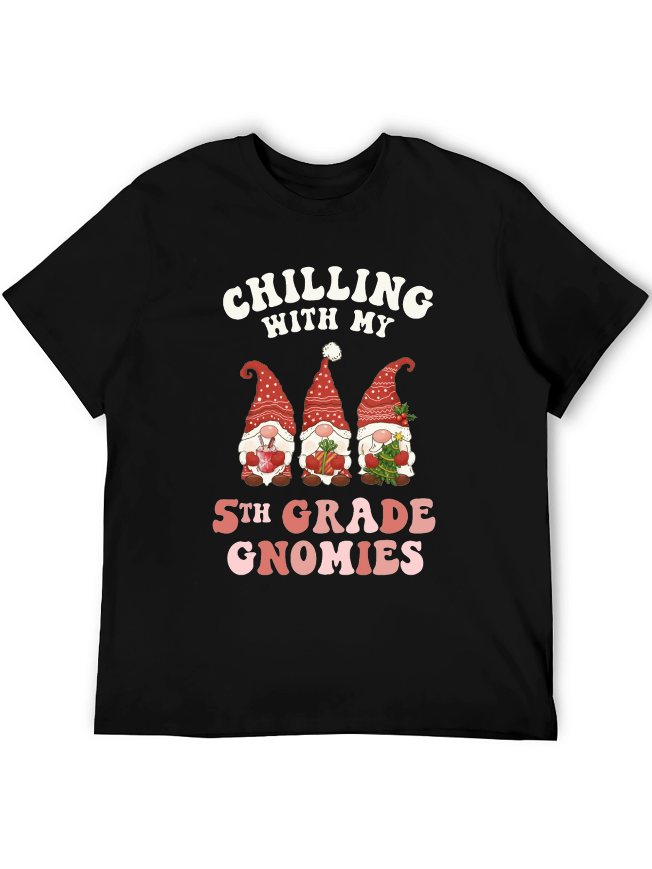 Chilling With My 5th Grade Gnomies T-Shirt
