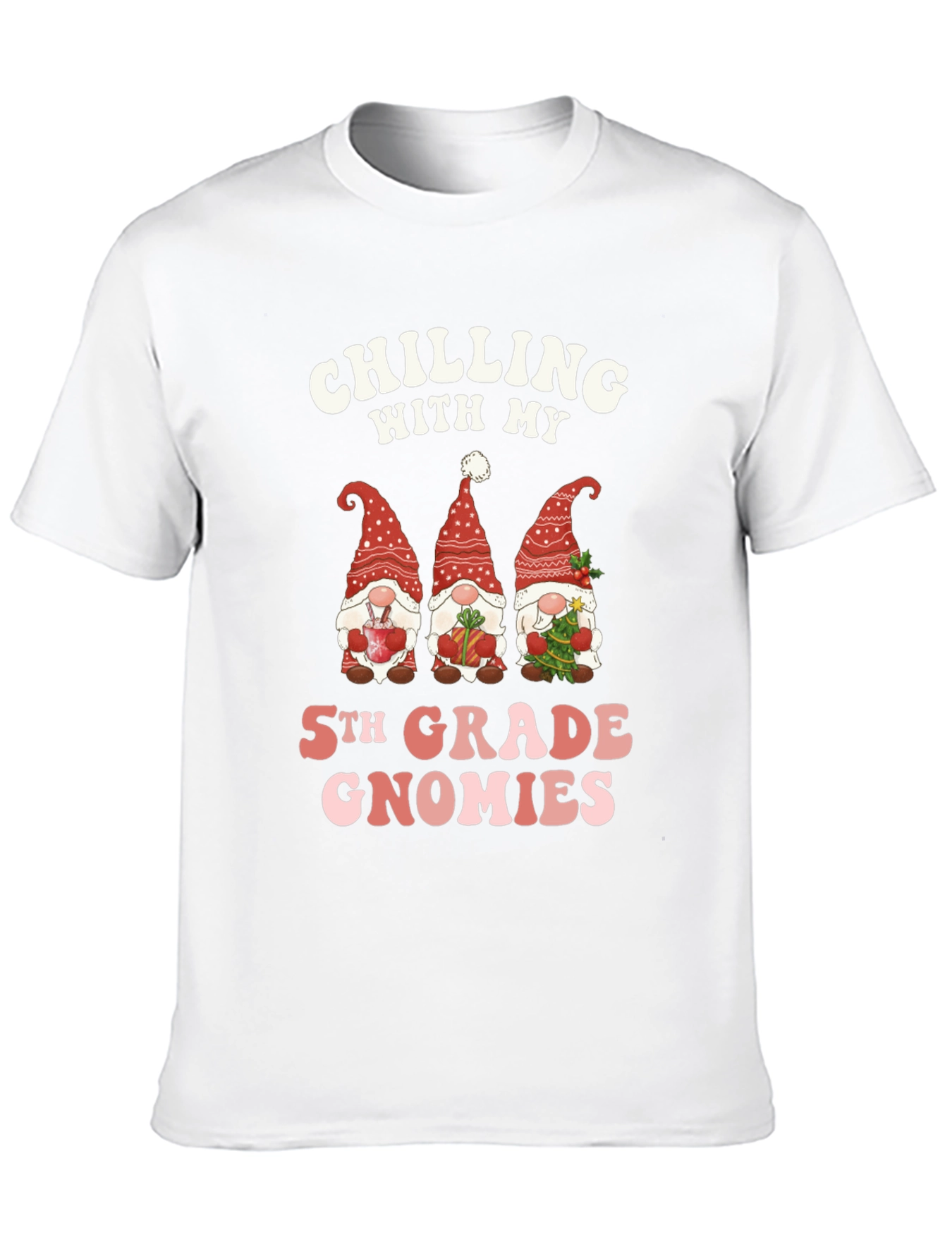 Chilling With My 5th Grade Gnomies T-Shirt