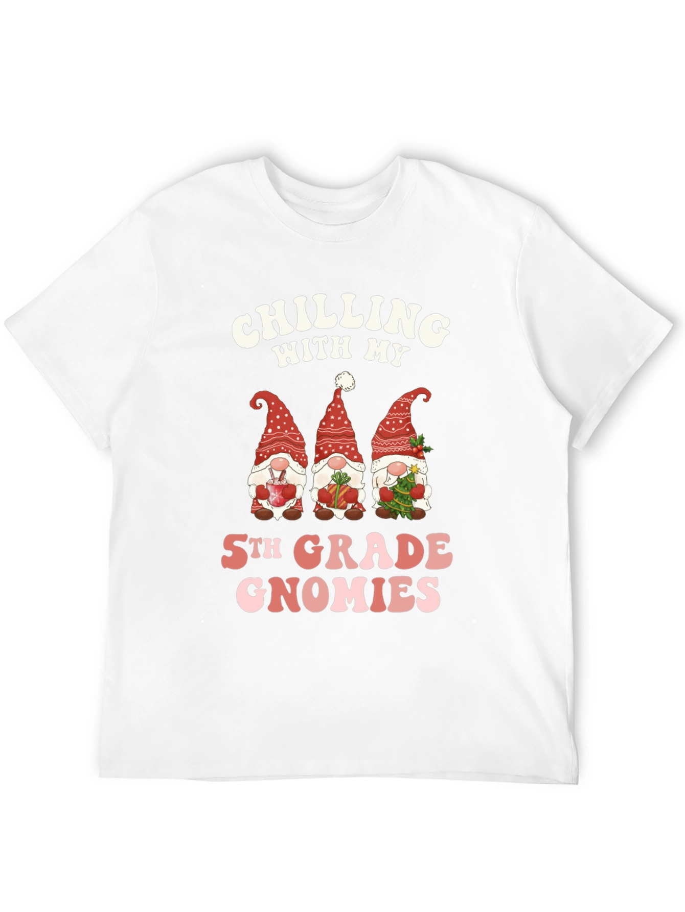 Chilling With My 5th Grade Gnomies T-Shirt