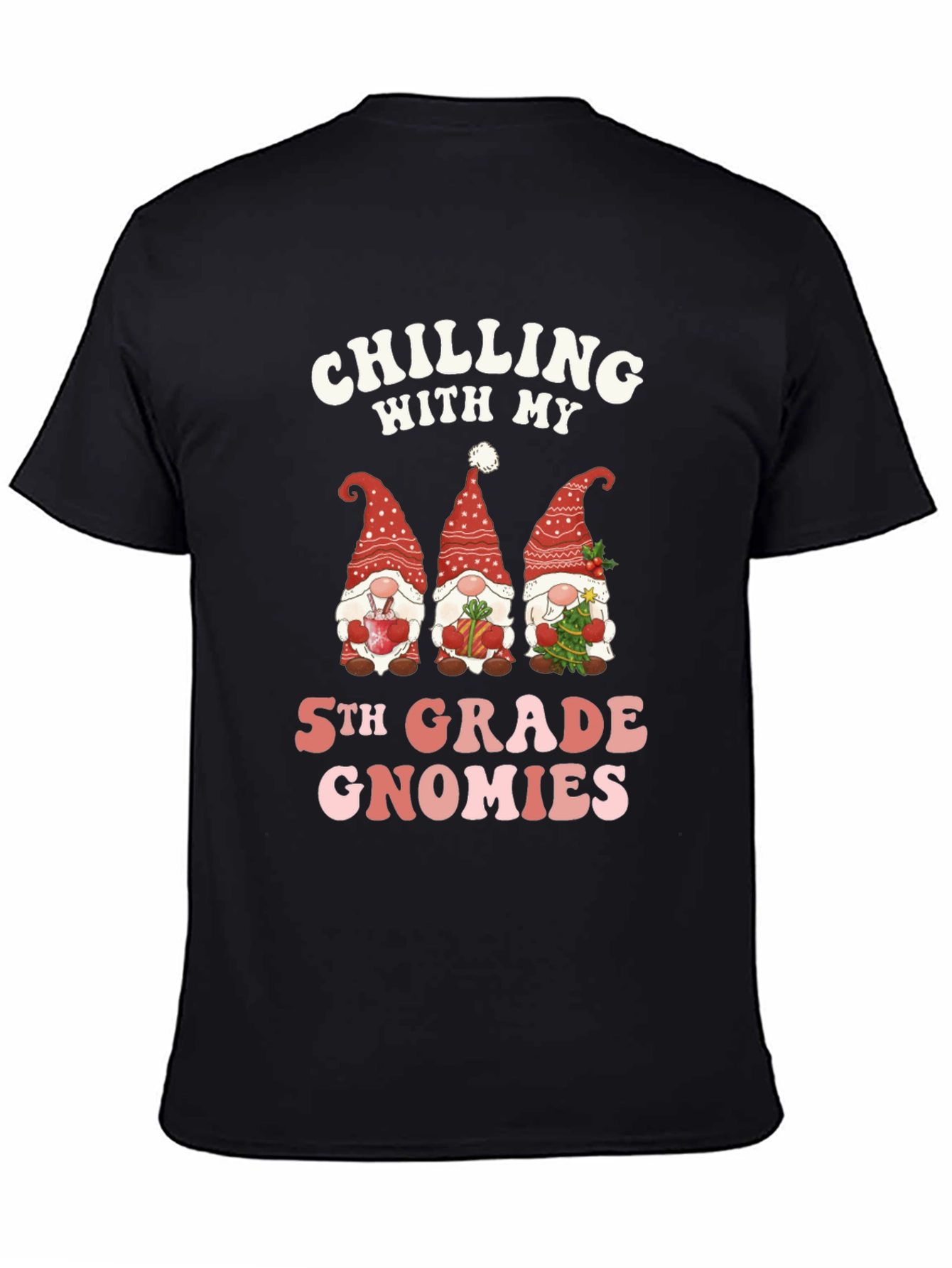 Chilling With My 5th Grade Gnomies T-Shirt