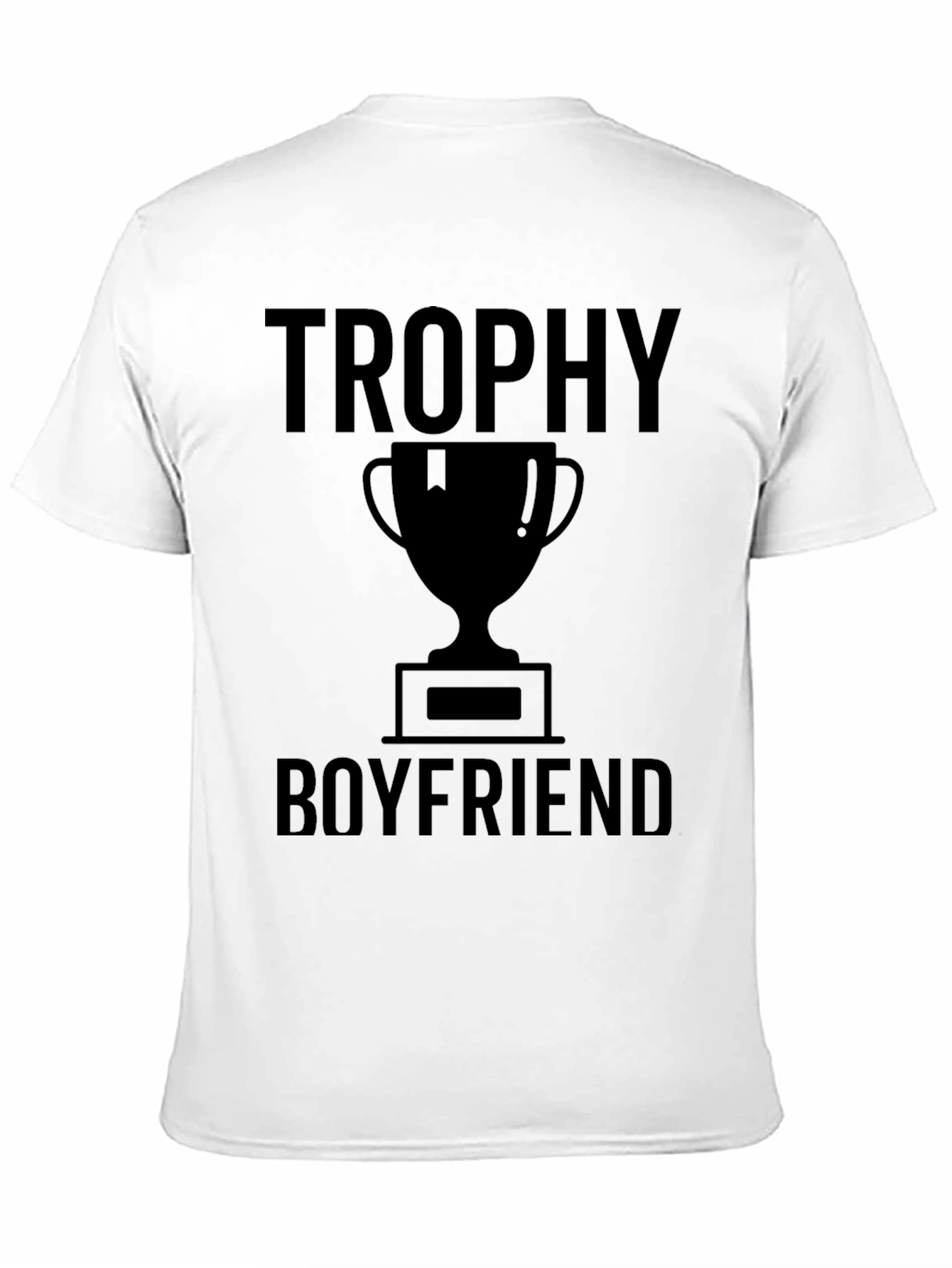 Trophy Boyfriend Graphic T-Shirt - Black