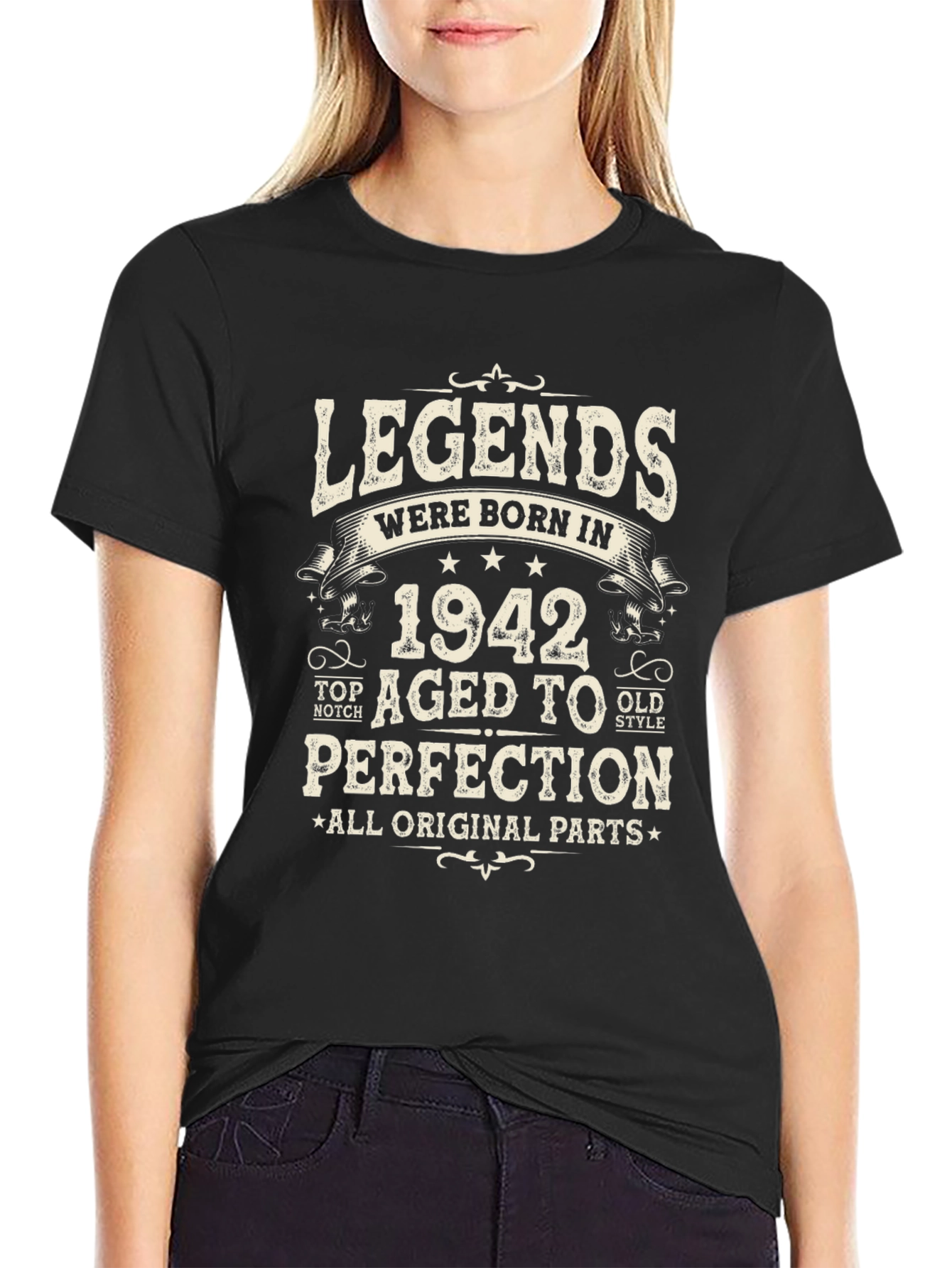 Legends Born in 1942 Aged to Perfection T-Shirt
